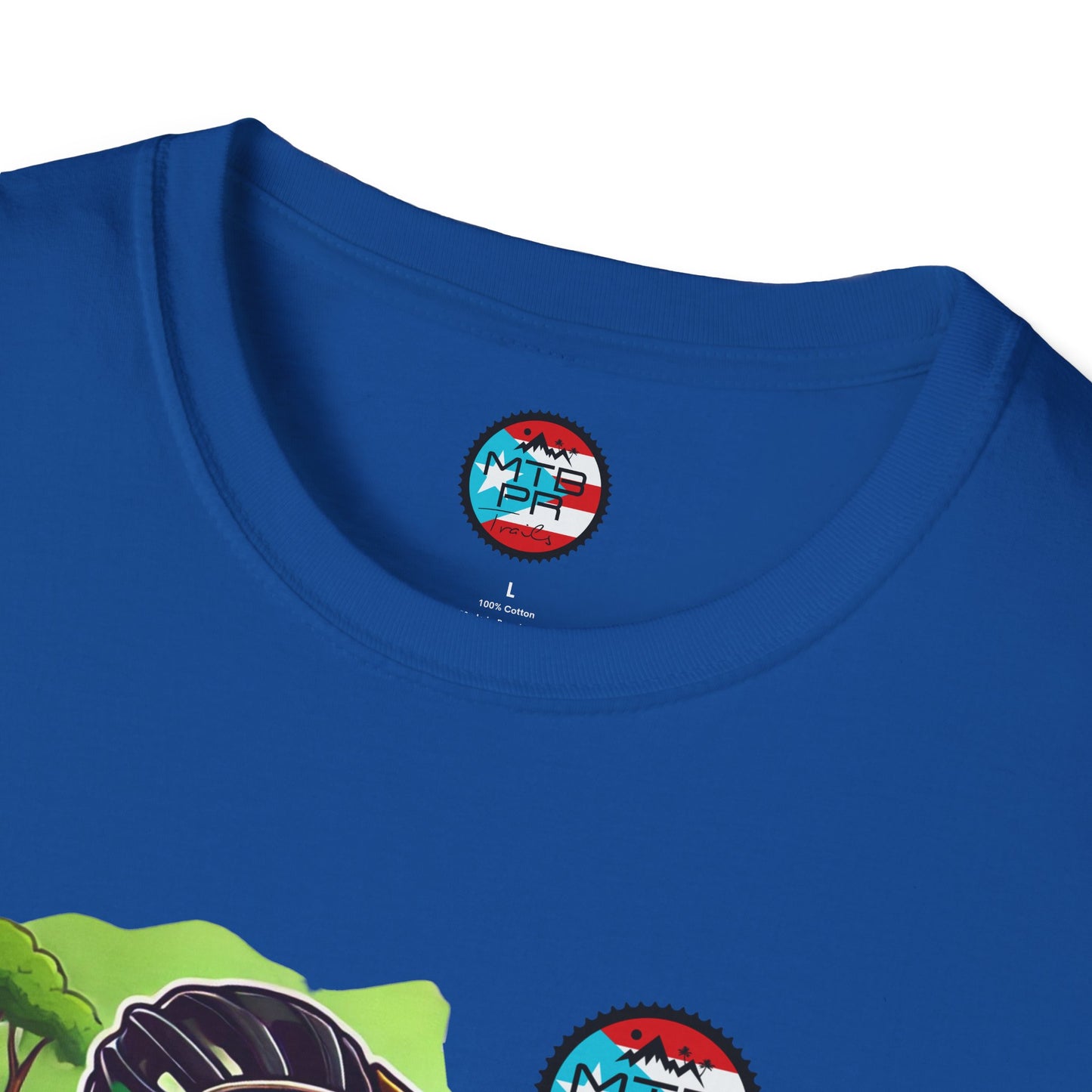 Sapo Concho en MTB - MTB PR Trails - Unisex Softstyle T-Shirt