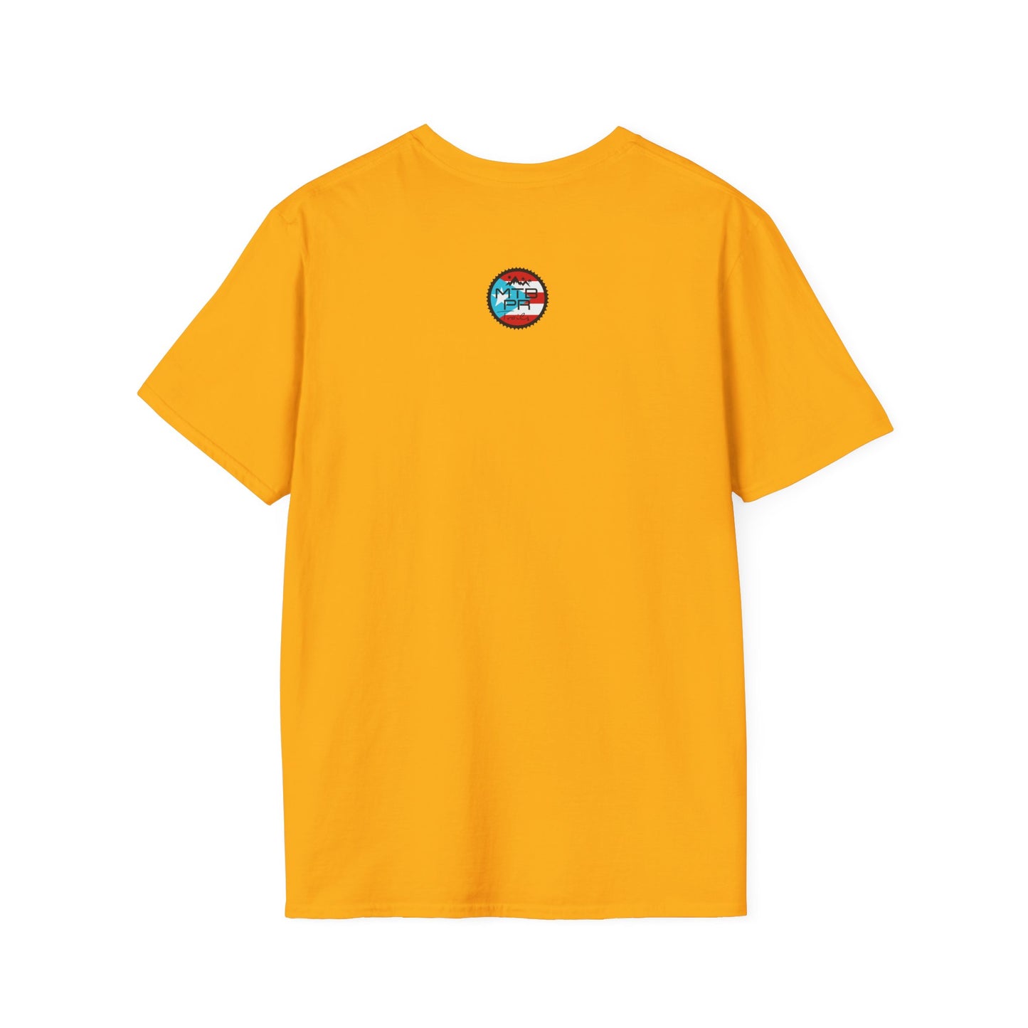DeBI CoRReR MaS BICI - Bandera - MTB PR TRAILS - Unisex Softstyle T-Shirt