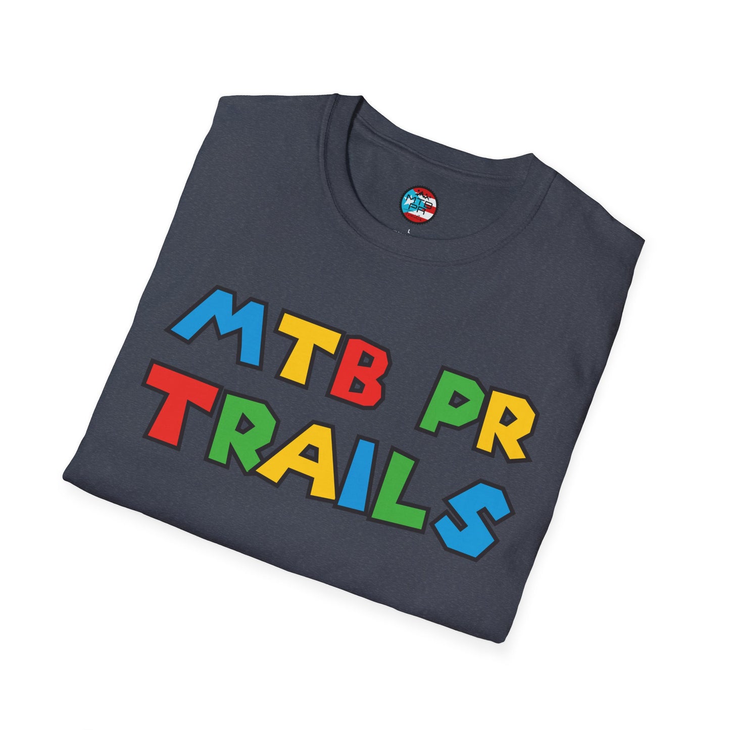 MTB PR TRAILS - LEVEL UP - Unisex Softstyle T-Shirt