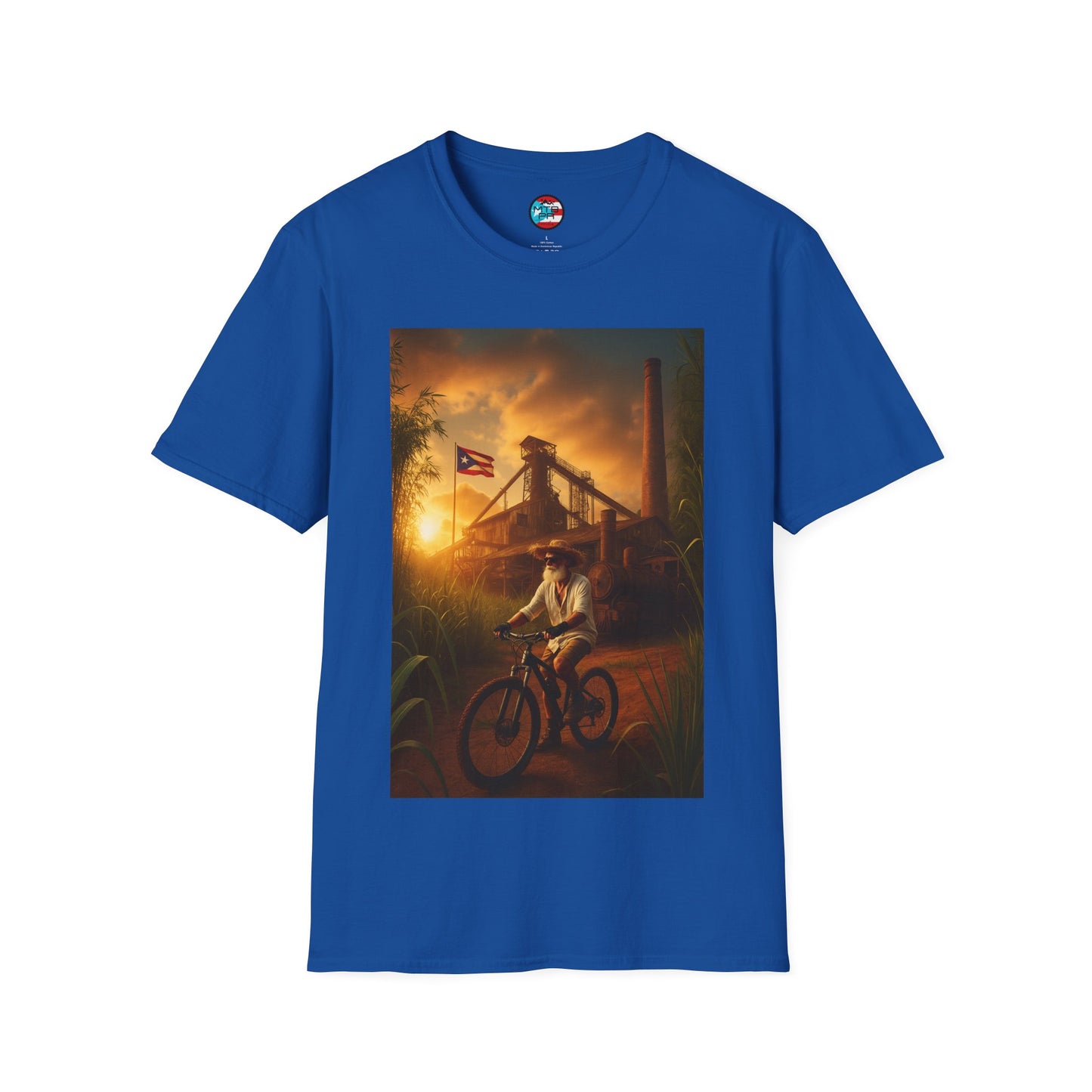 La Central en MTB - MTB PR Trails - Unisex Softstyle T-Shirt