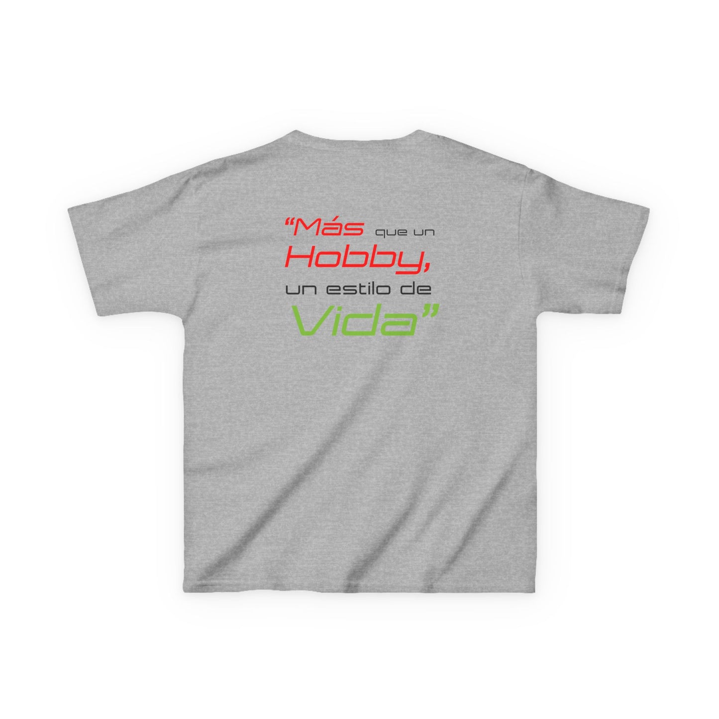 "Mas que un hobby, es un estilo de VIDA" - Logo OG - Kids Heavy Cotton™ Tee