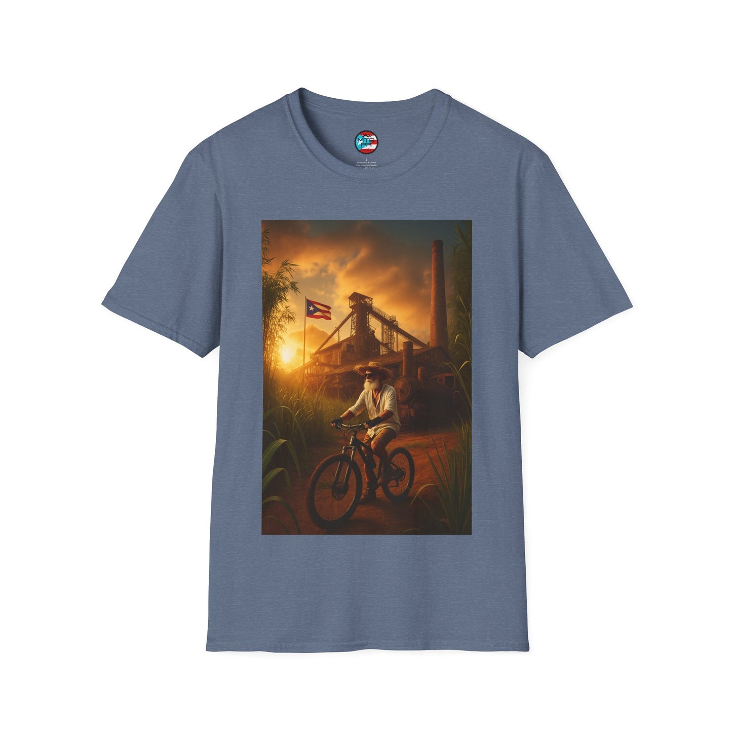 La Central en MTB - MTB PR Trails - Unisex Softstyle T-Shirt