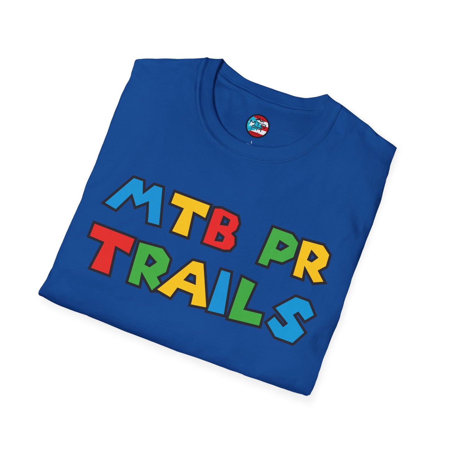 MTB PR TRAILS - LEVEL UP - Unisex Softstyle T-Shirt