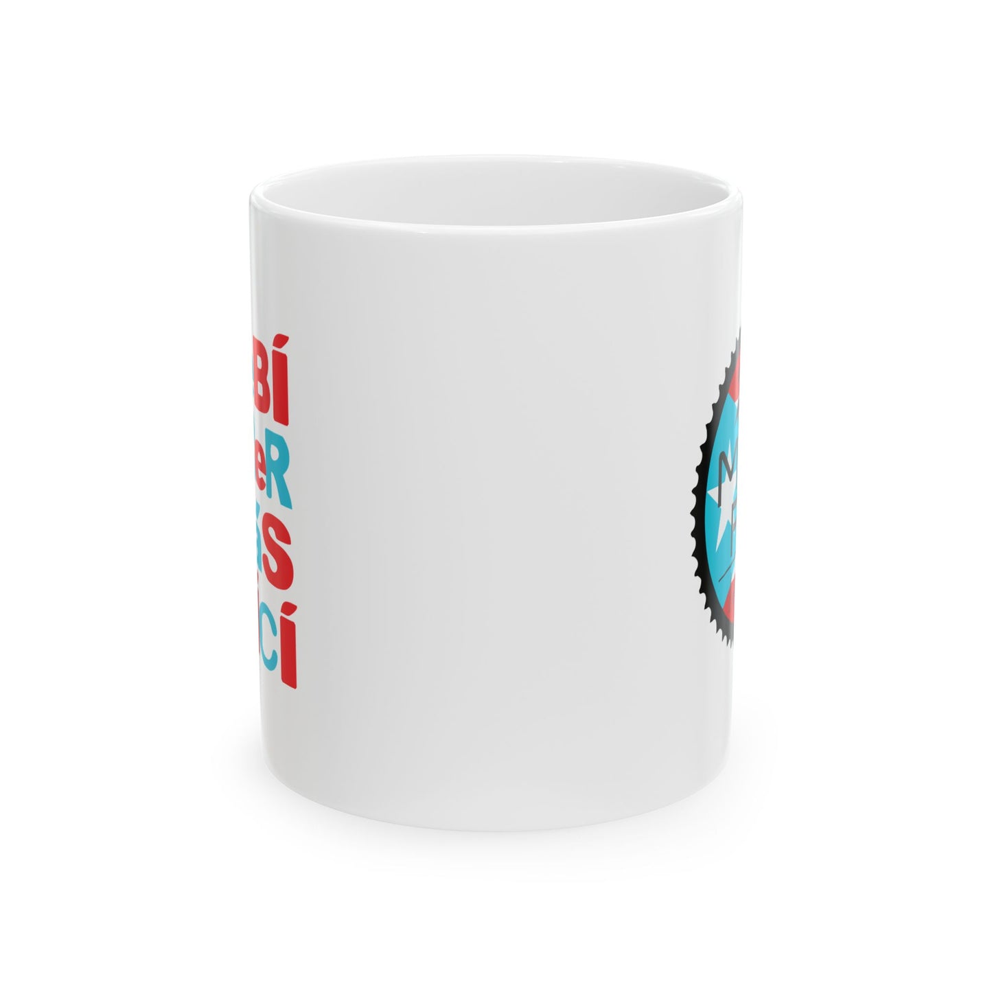 DeBI CoRRER MAS BICI - Ceramic Mug, (11oz)