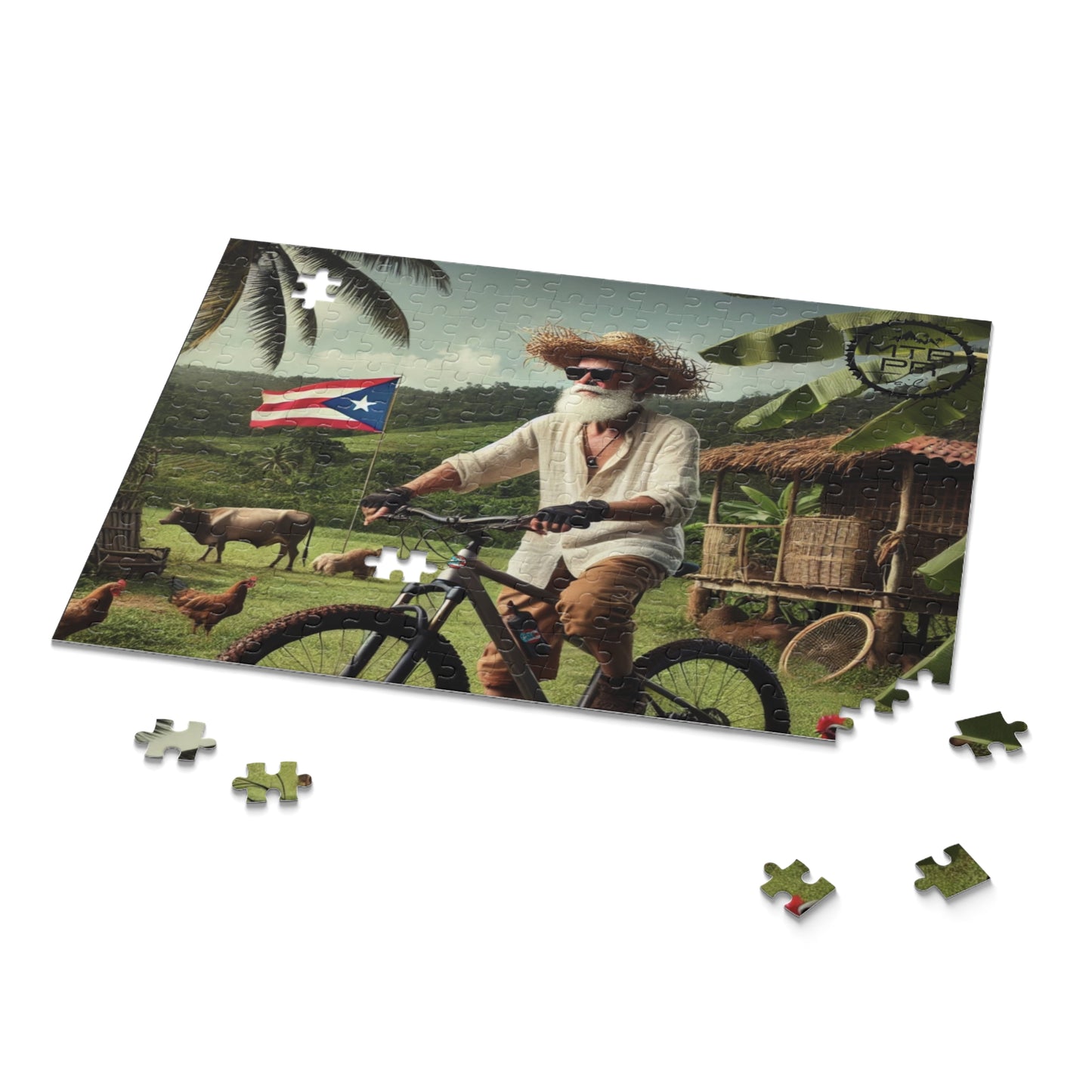 Puzzle (120, 252, 500-Piece) - MTB PR Trails - El Jibaro MTB