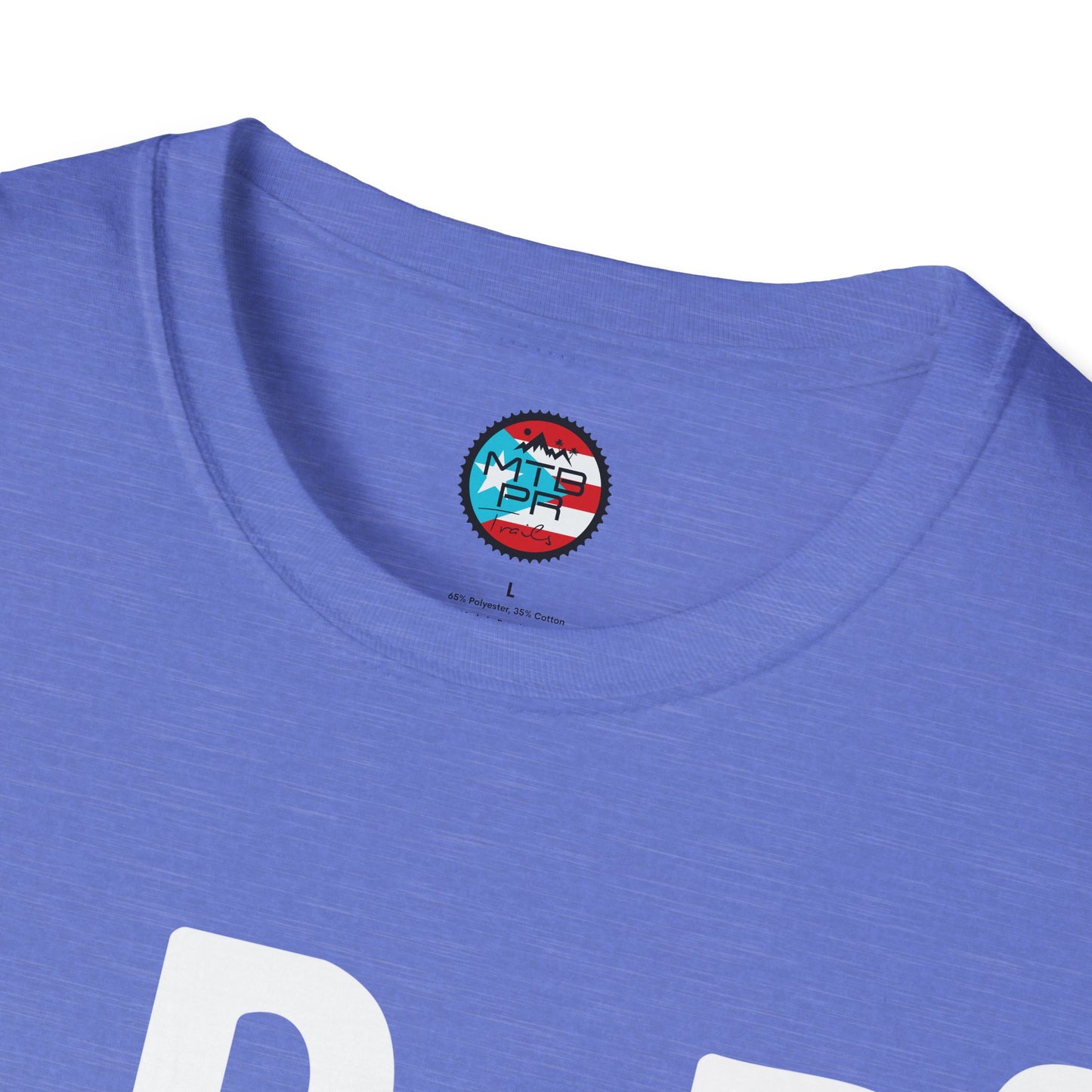DeBI CoRReR MaS BICI - White - MTB PR TRAILS - Unisex Softstyle T-Shirt