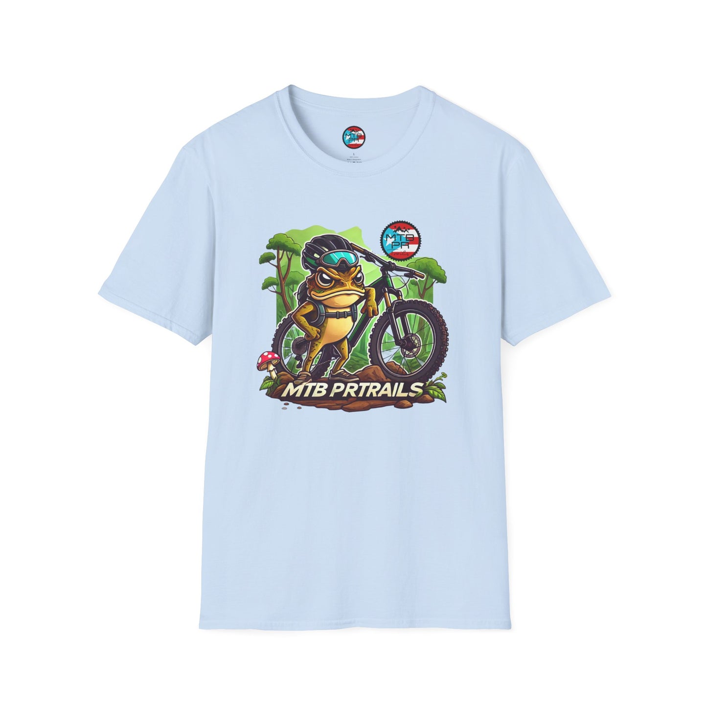 Sapo Concho en MTB - MTB PR Trails - Unisex Softstyle T-Shirt
