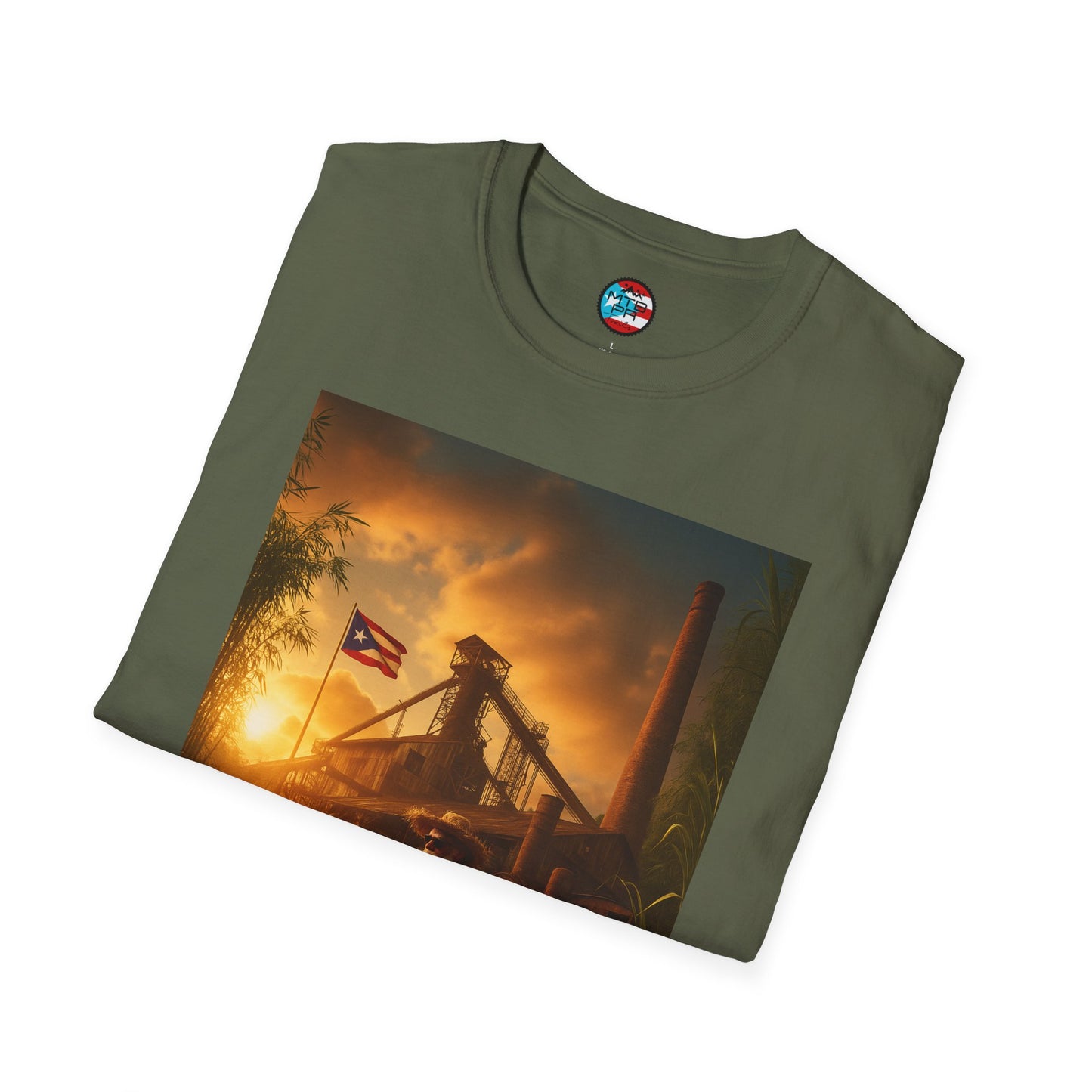 La Central en MTB - MTB PR Trails - Unisex Softstyle T-Shirt