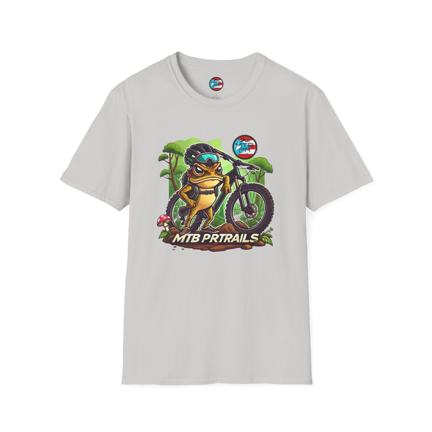 Sapo Concho en MTB - MTB PR Trails - Unisex Softstyle T-Shirt