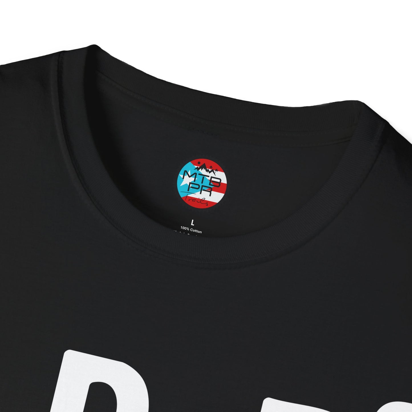 DeBI CoRReR MaS BICI - White - MTB PR TRAILS - Unisex Softstyle T-Shirt