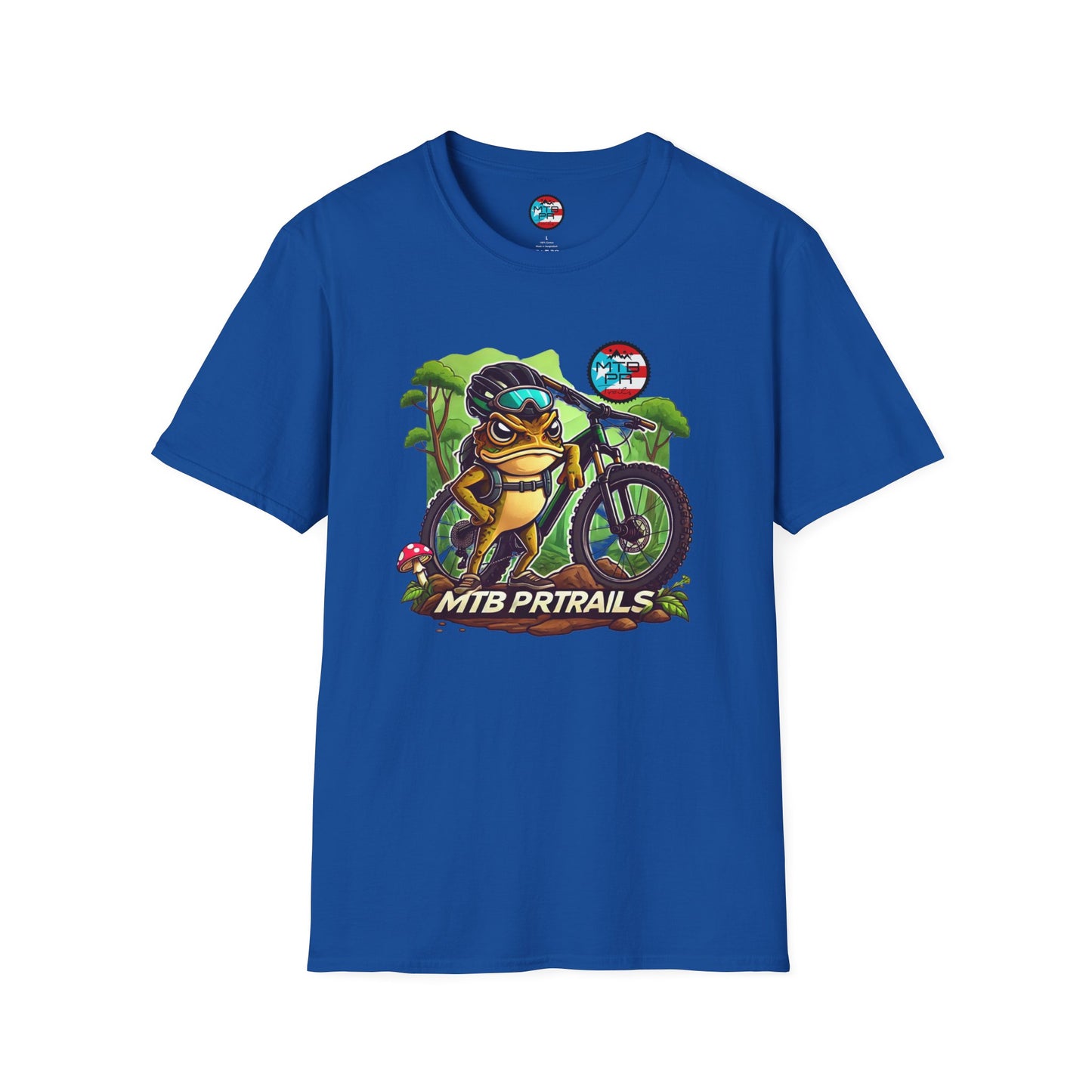 Sapo Concho en MTB - MTB PR Trails - Unisex Softstyle T-Shirt