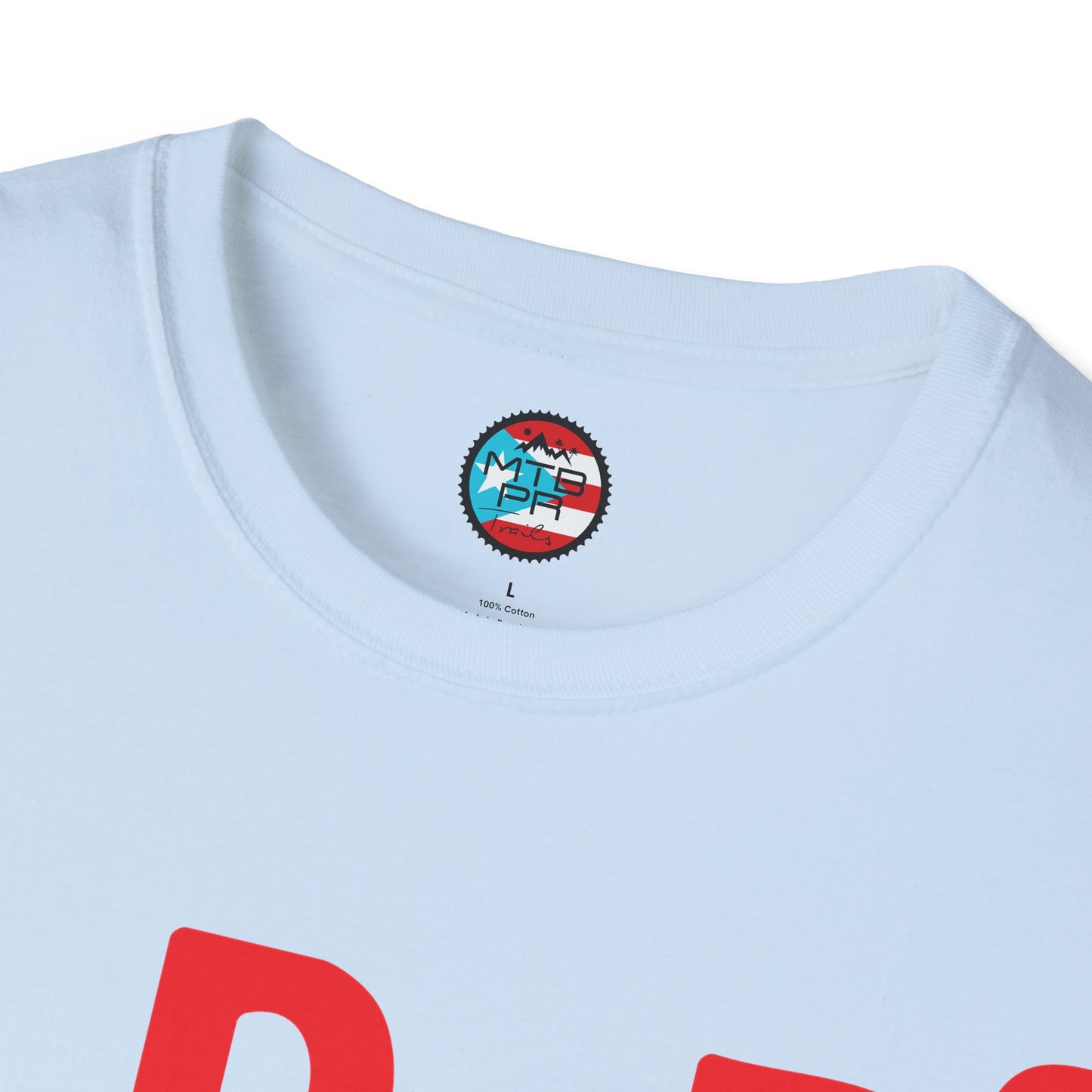DeBI CoRReR MaS BICI - Bandera - MTB PR TRAILS - Unisex Softstyle T-Shirt