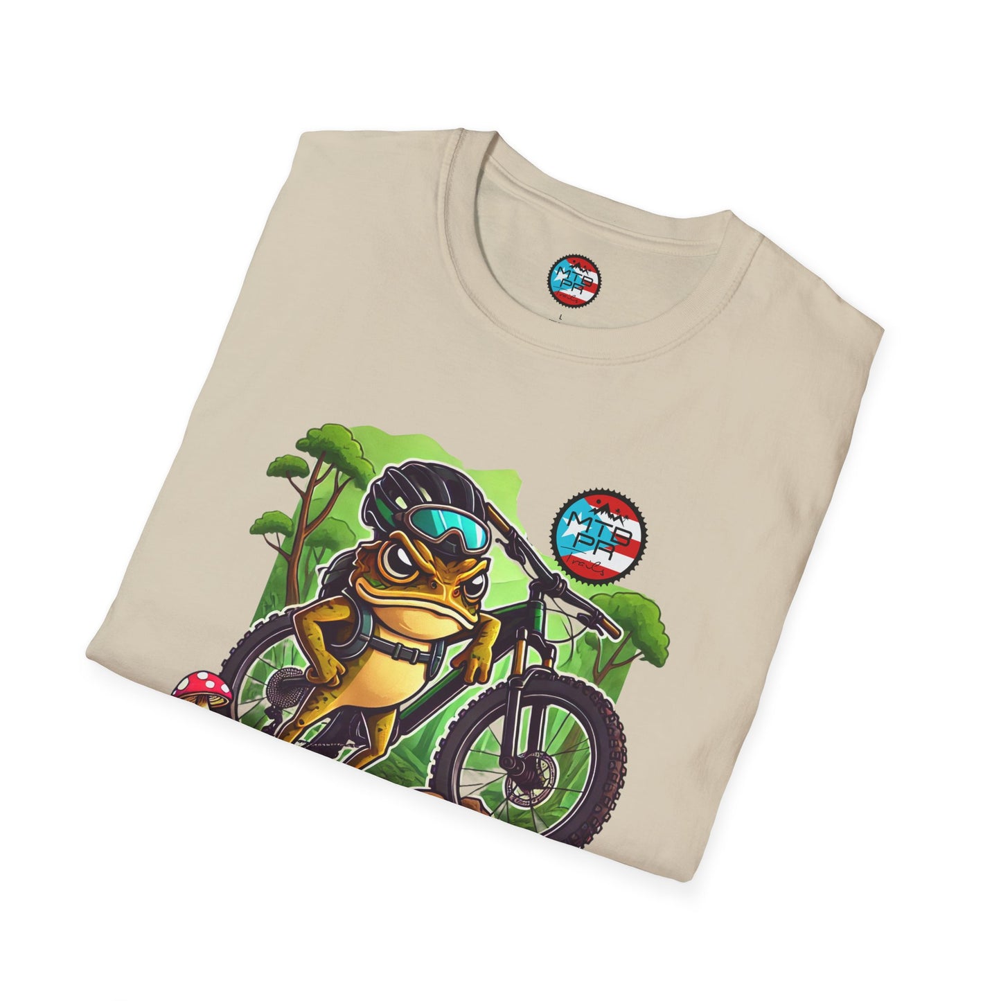Sapo Concho en MTB - MTB PR Trails - Unisex Softstyle T-Shirt