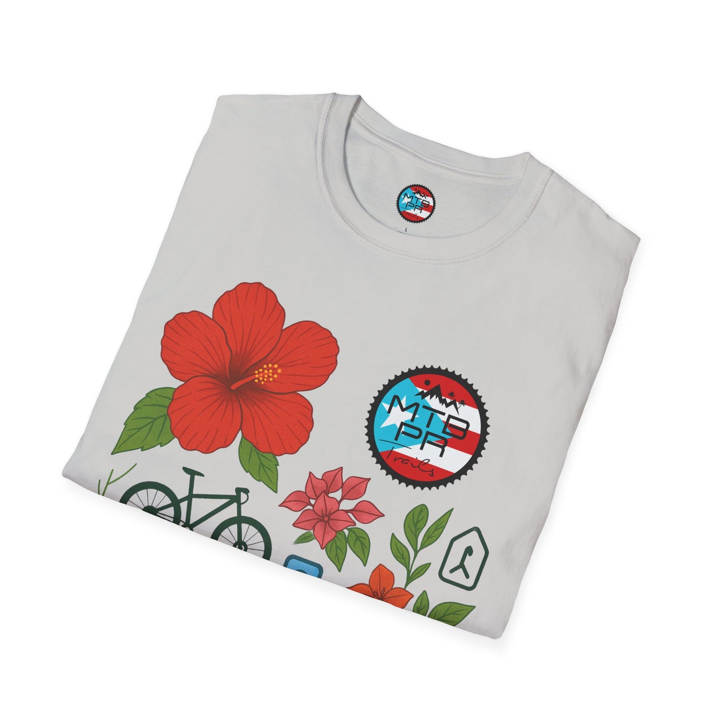 Amapola Location PR - MTB PR TRAILS - Unisex Softstyle T-Shirt