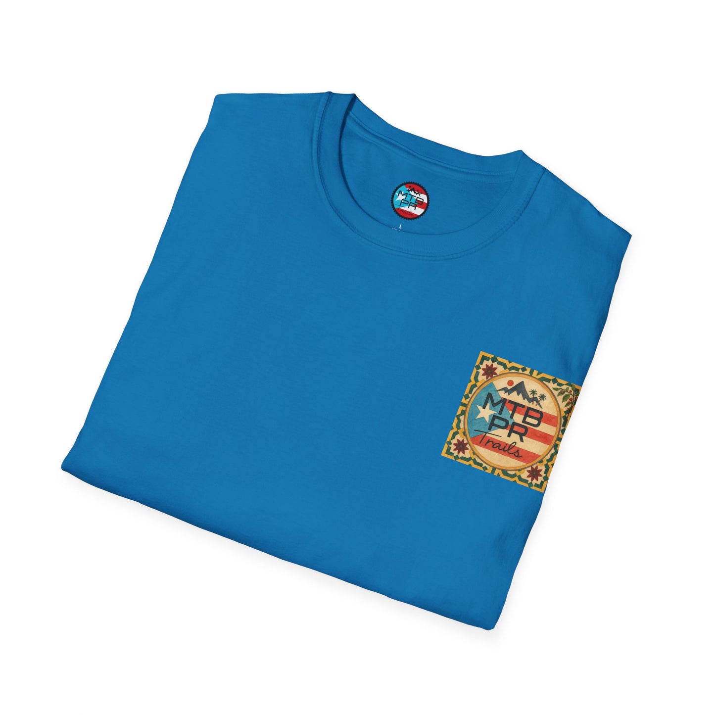 Mientras uno este vivo, uno debe correr MTB lo mas que pueda! - MTB PR Trails - Unisex Softstyle T-Shirt