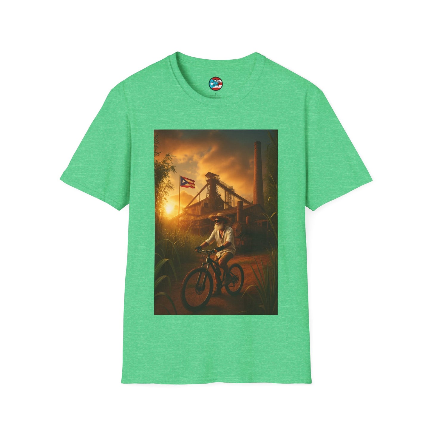 La Central en MTB - MTB PR Trails - Unisex Softstyle T-Shirt