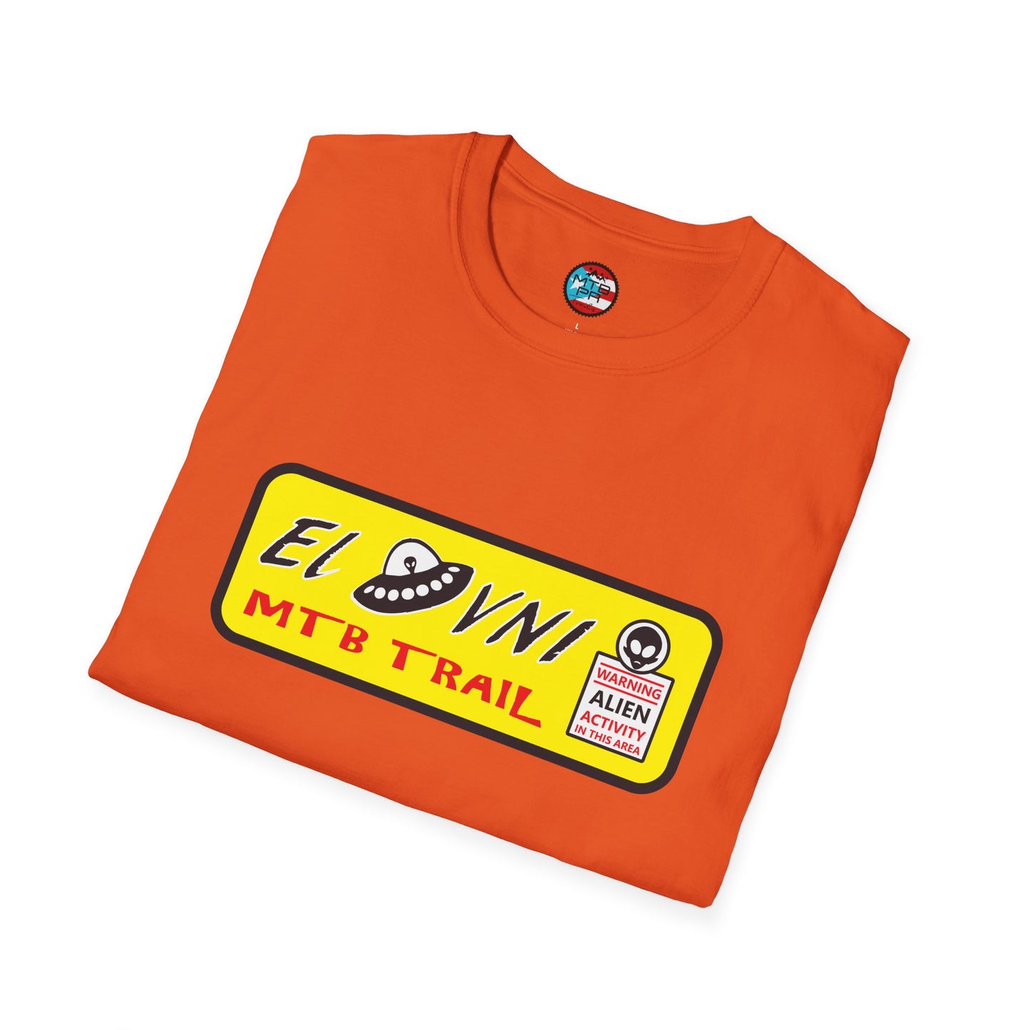 El Ovni MTB OG - MTB PR TRAILS - Unisex Softstyle T-Shirt