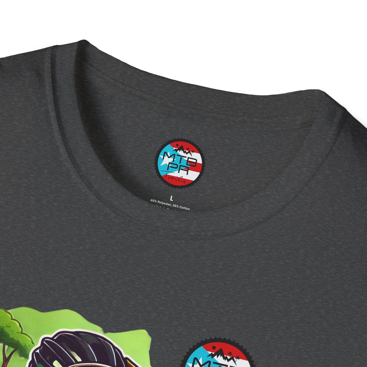 Sapo Concho en MTB - MTB PR Trails - Unisex Softstyle T-Shirt