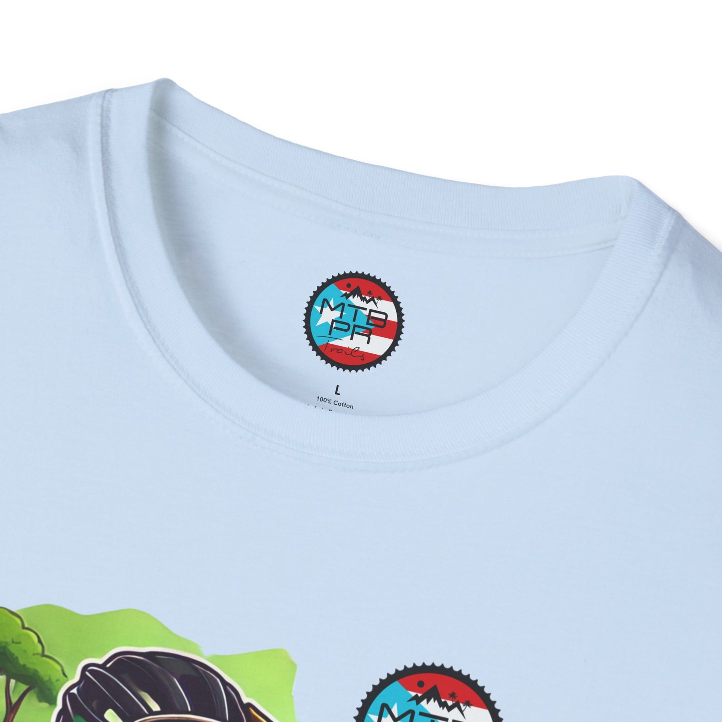 Sapo Concho en MTB - MTB PR Trails - Unisex Softstyle T-Shirt