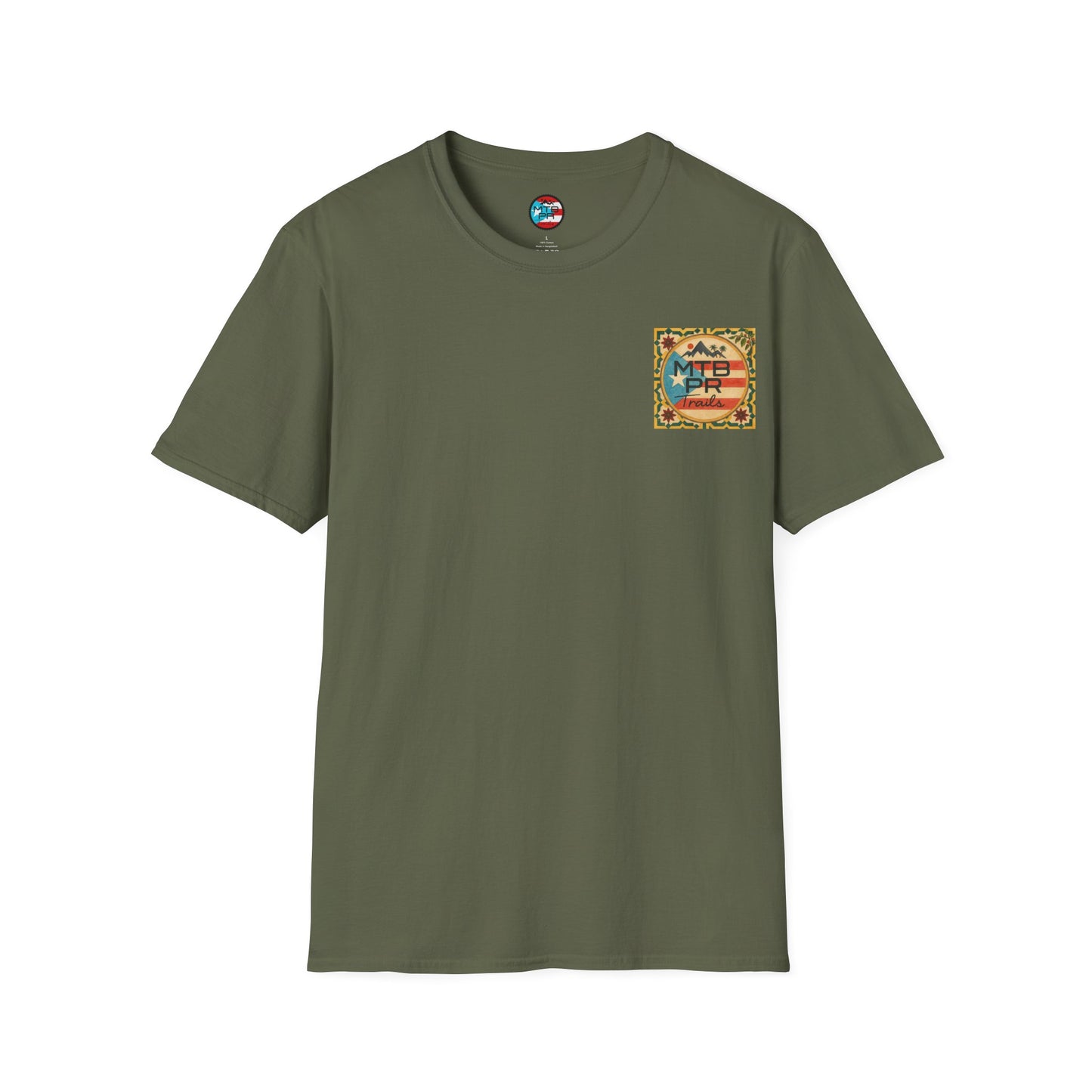 Mientras uno este vivo, uno debe correr MTB lo mas que pueda! - MTB PR Trails - Unisex Softstyle T-Shirt