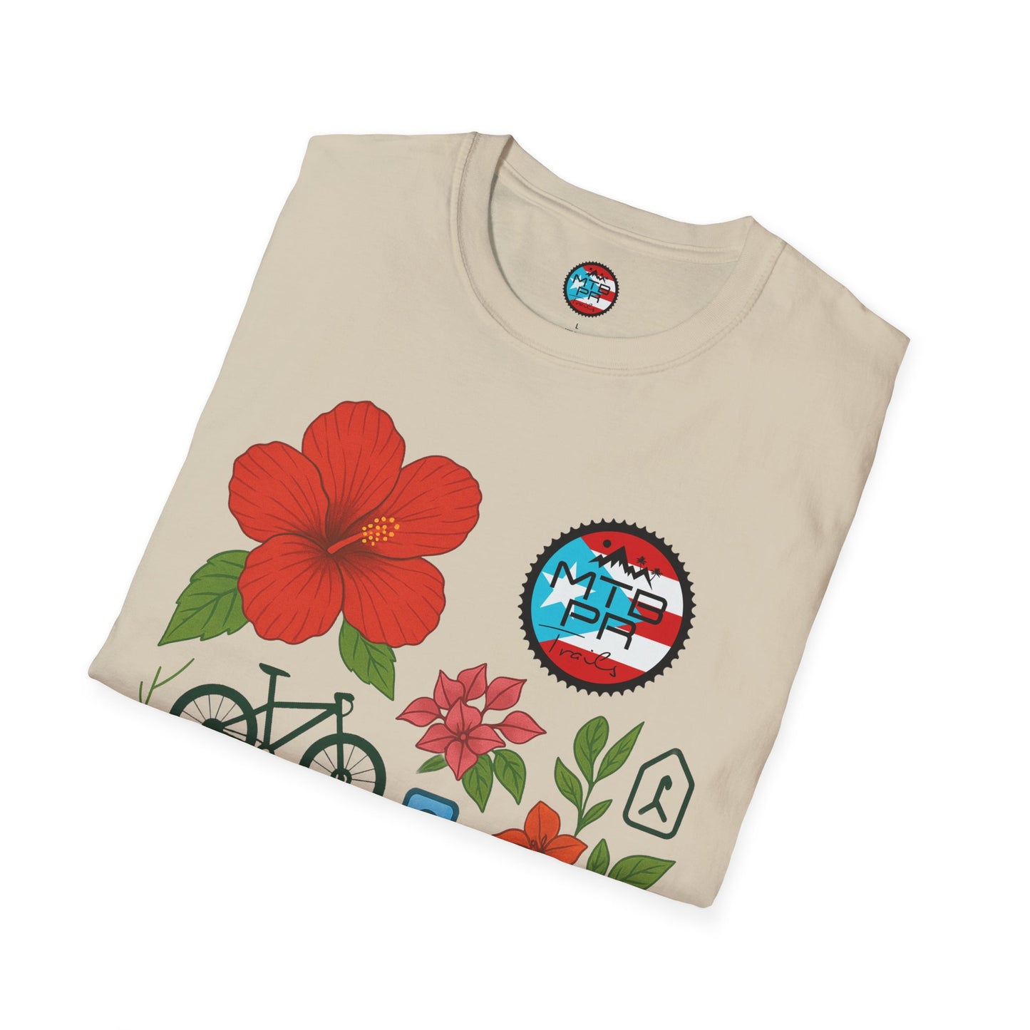 Amapola Location PR - MTB PR TRAILS - Unisex Softstyle T-Shirt