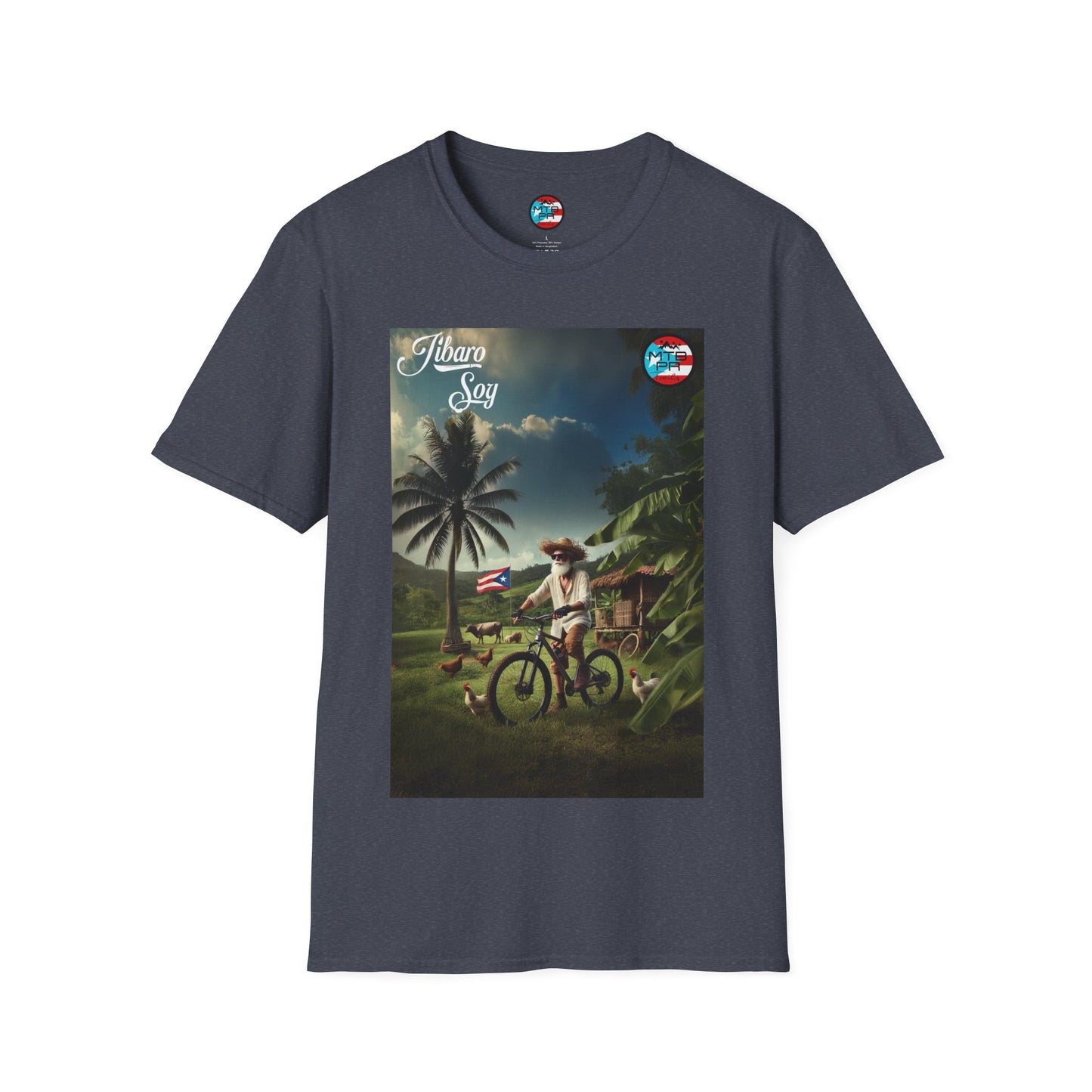El Jibaro MTB Trails - Unisex Softstyle T-Shirt