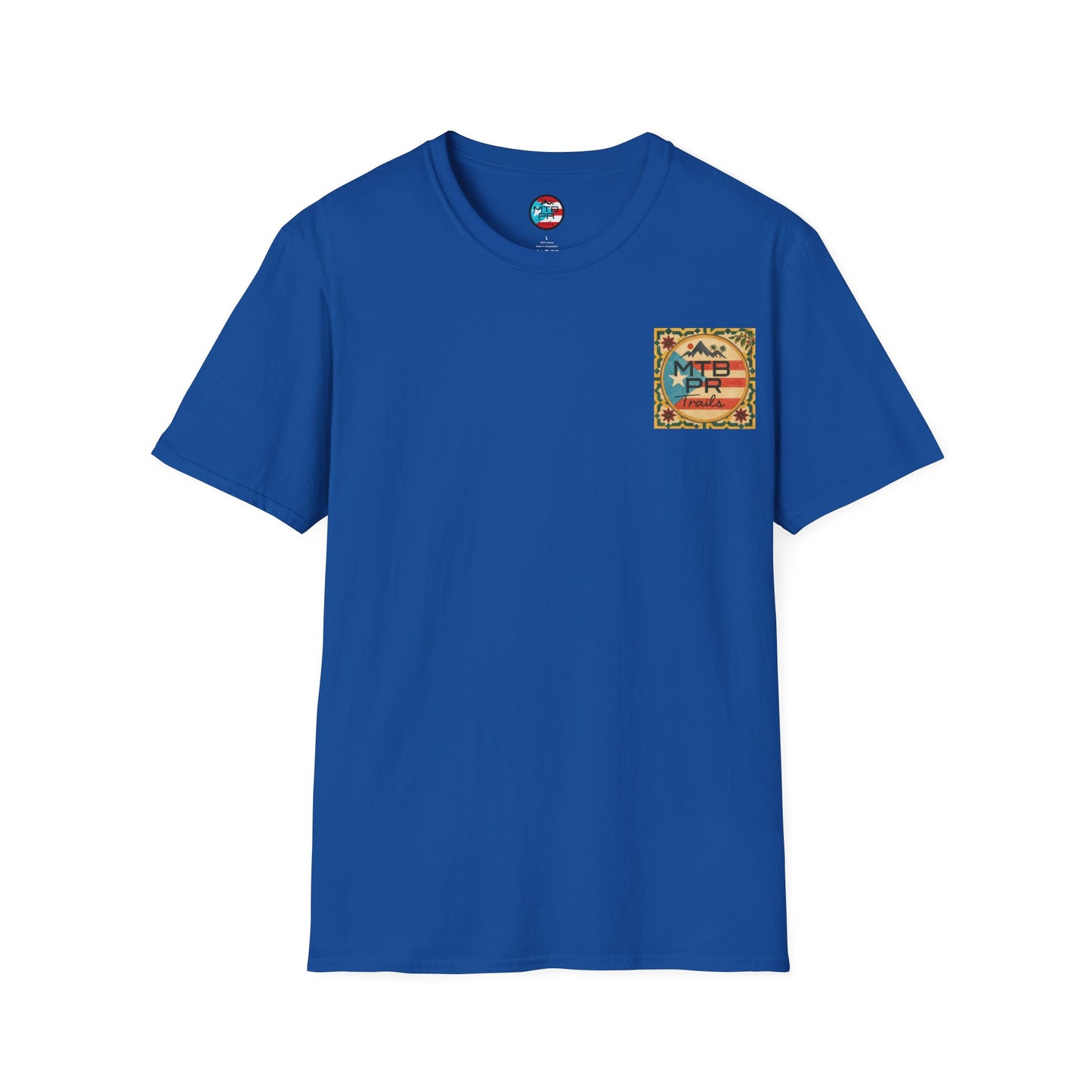 Mientras uno este vivo, uno debe correr MTB lo mas que pueda! - MTB PR Trails - Unisex Softstyle T-Shirt