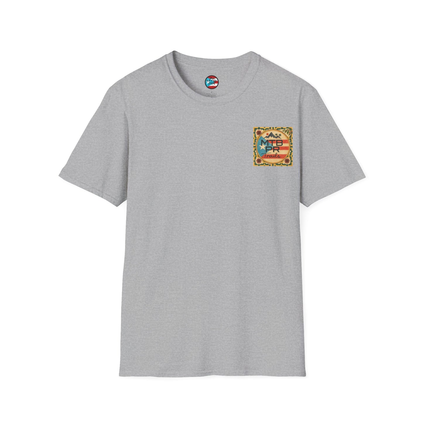 Mientras uno este vivo, uno debe correr MTB lo mas que pueda! - MTB PR Trails - Unisex Softstyle T-Shirt