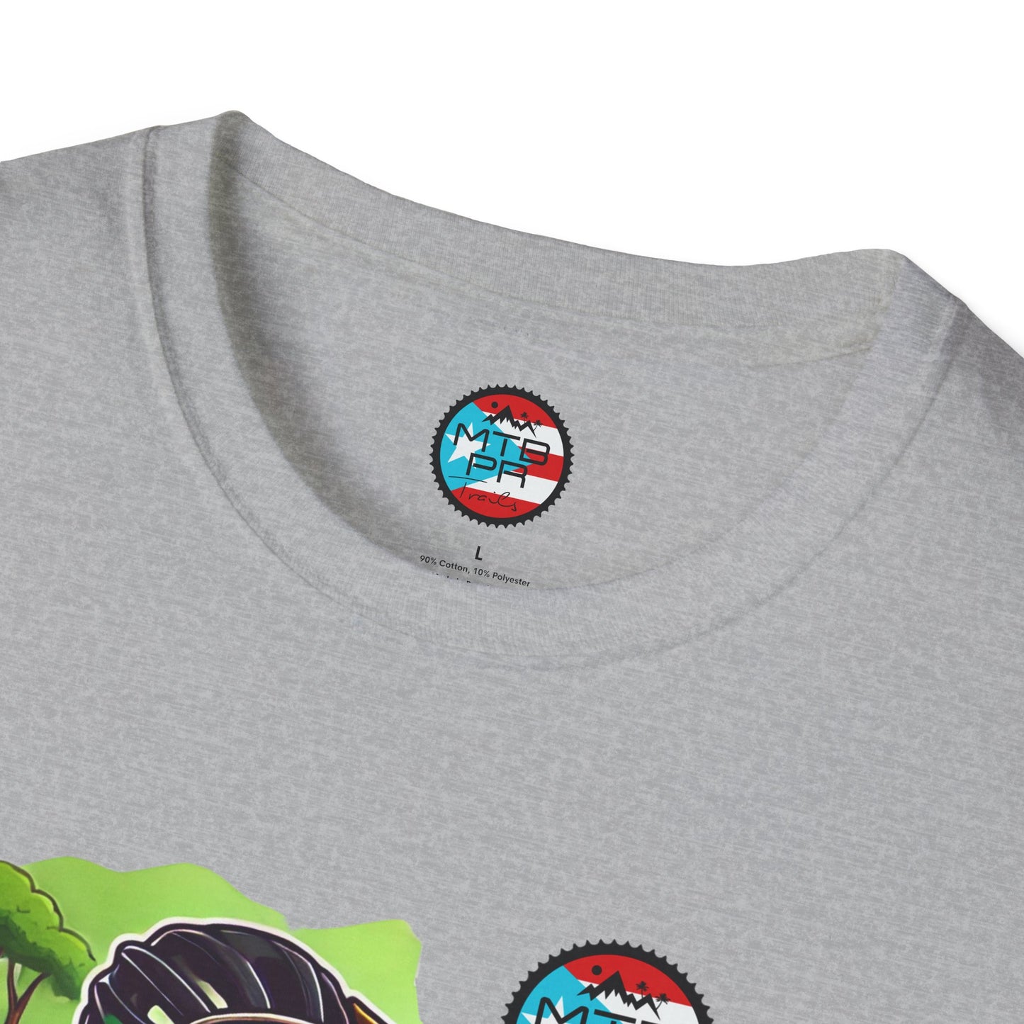 Sapo Concho en MTB - MTB PR Trails - Unisex Softstyle T-Shirt