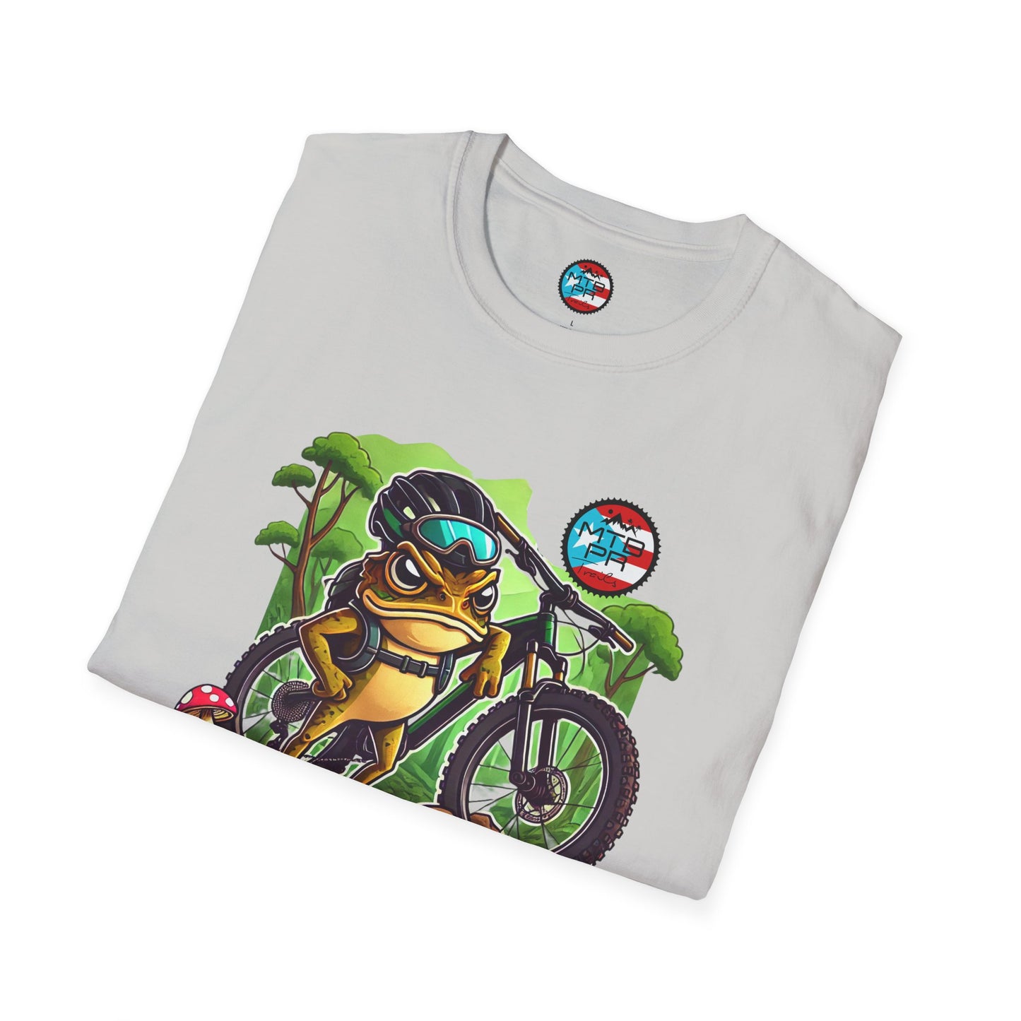 Sapo Concho en MTB - MTB PR Trails - Unisex Softstyle T-Shirt