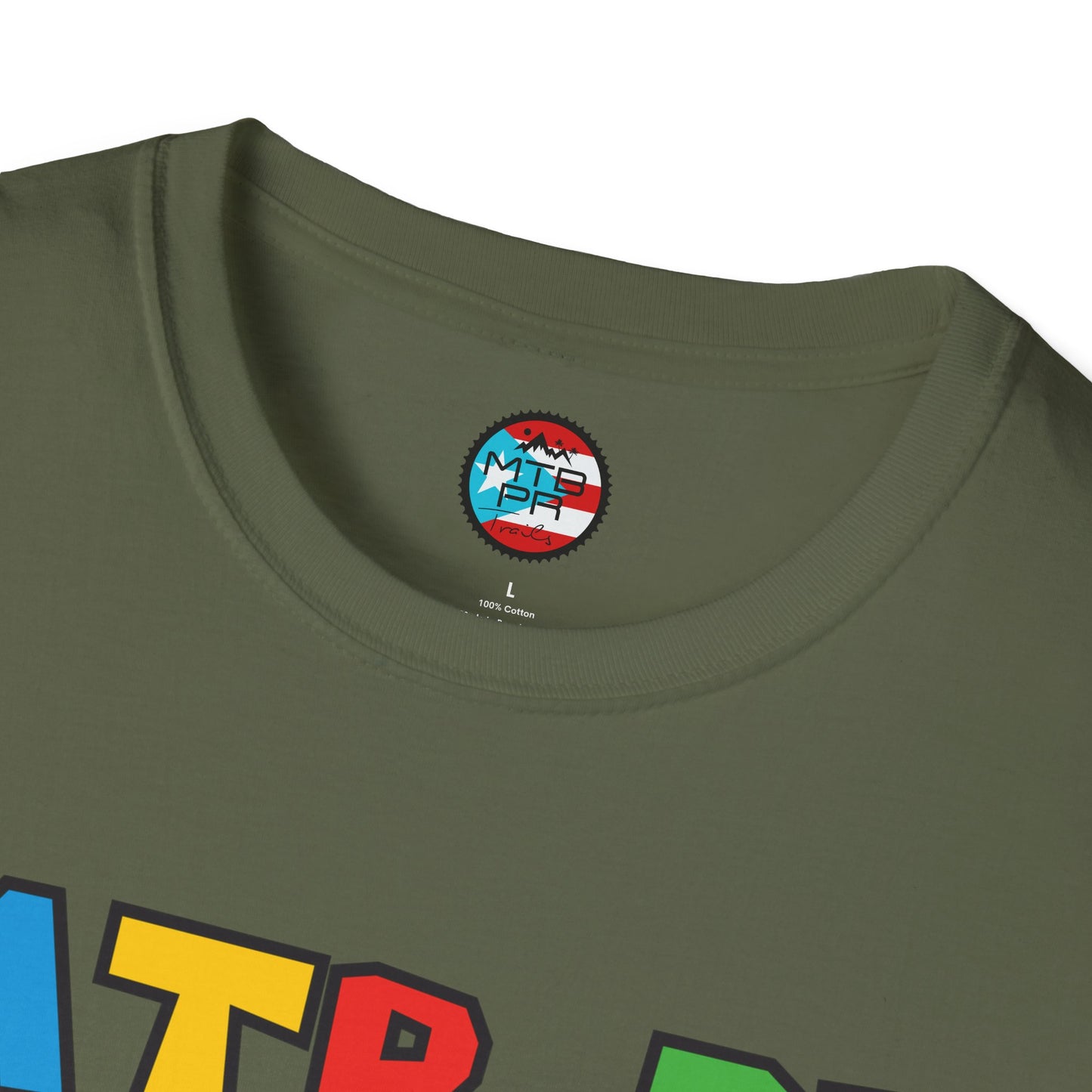 MTB PR TRAILS - LEVEL UP - Unisex Softstyle T-Shirt