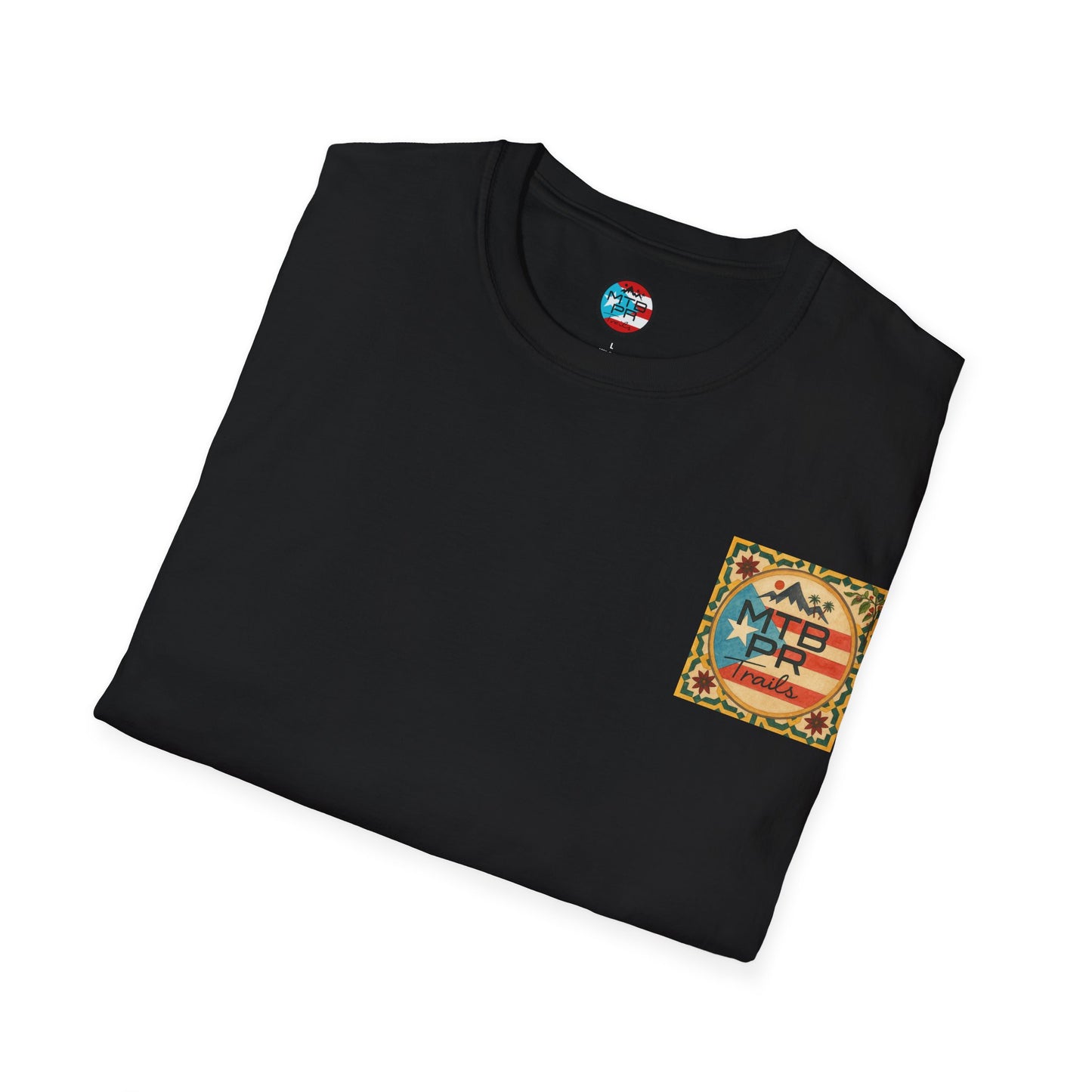 Mientras uno este vivo, uno debe correr MTB lo mas que pueda! - MTB PR Trails - Unisex Softstyle T-Shirt