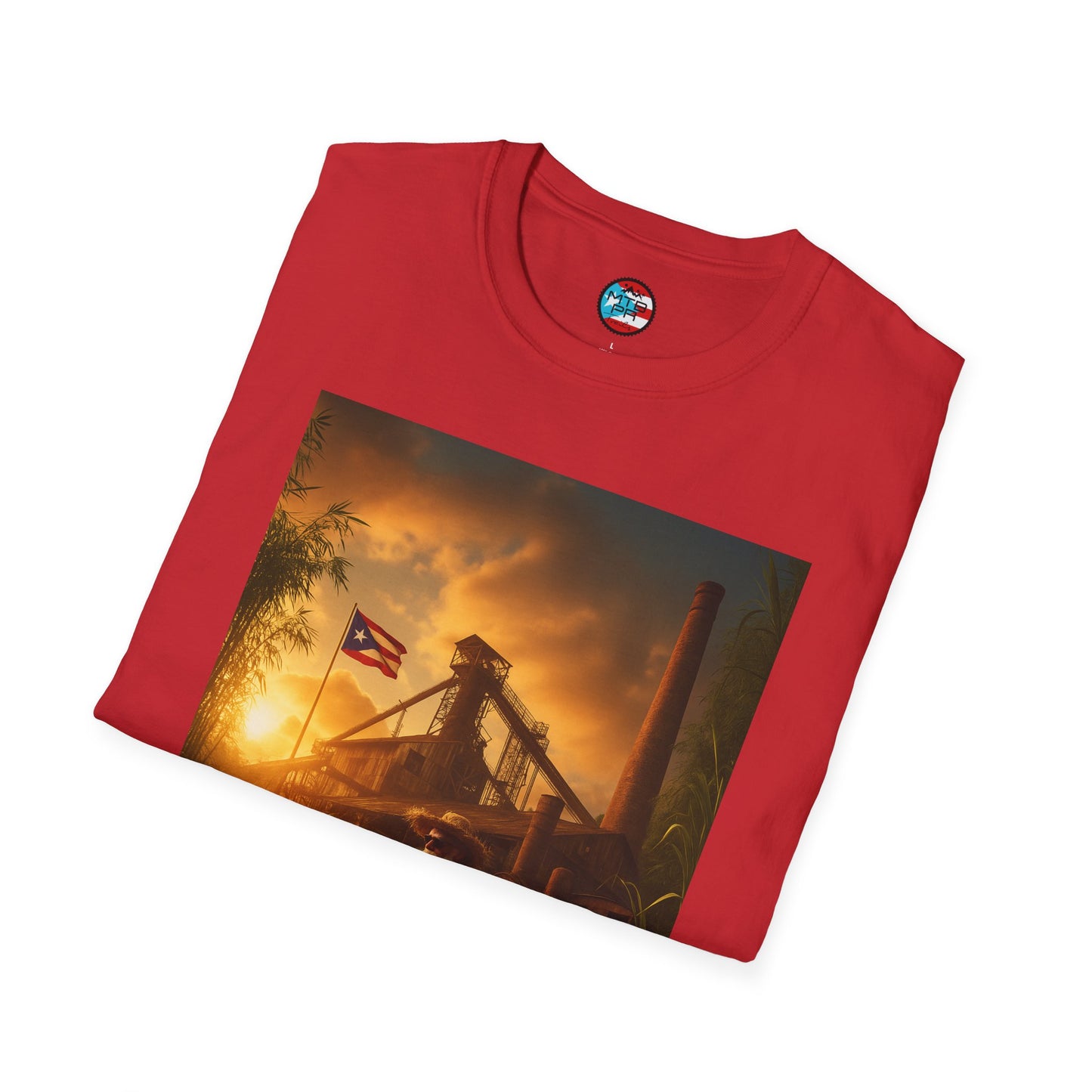 La Central en MTB - MTB PR Trails - Unisex Softstyle T-Shirt
