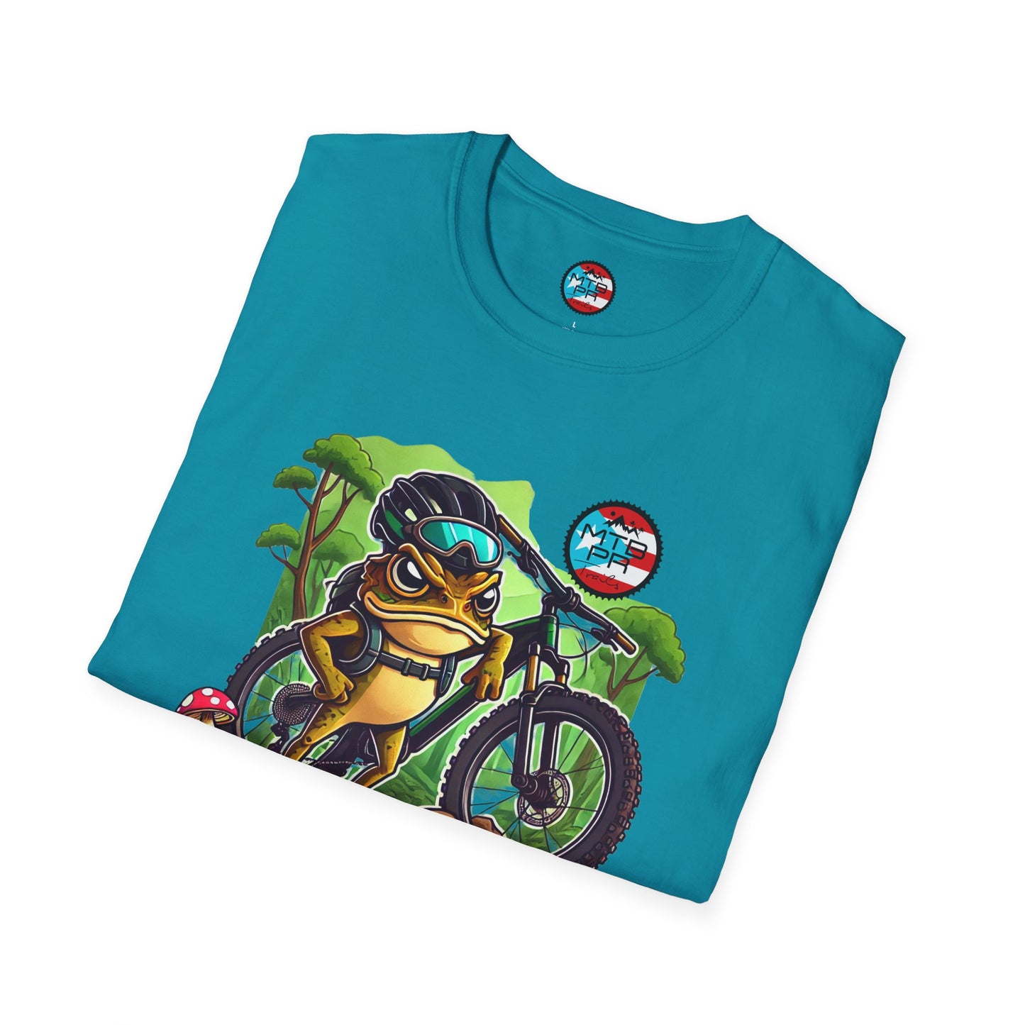 Sapo Concho en MTB - MTB PR Trails - Unisex Softstyle T-Shirt