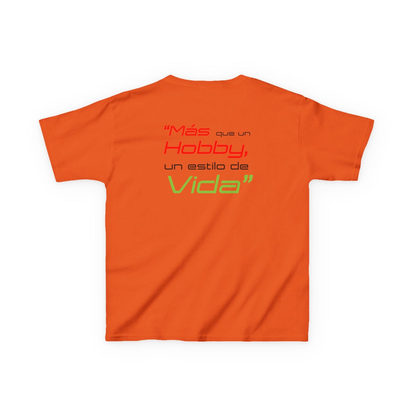 "Mas que un hobby, es un estilo de VIDA" - Logo OG - Kids Heavy Cotton™ Tee
