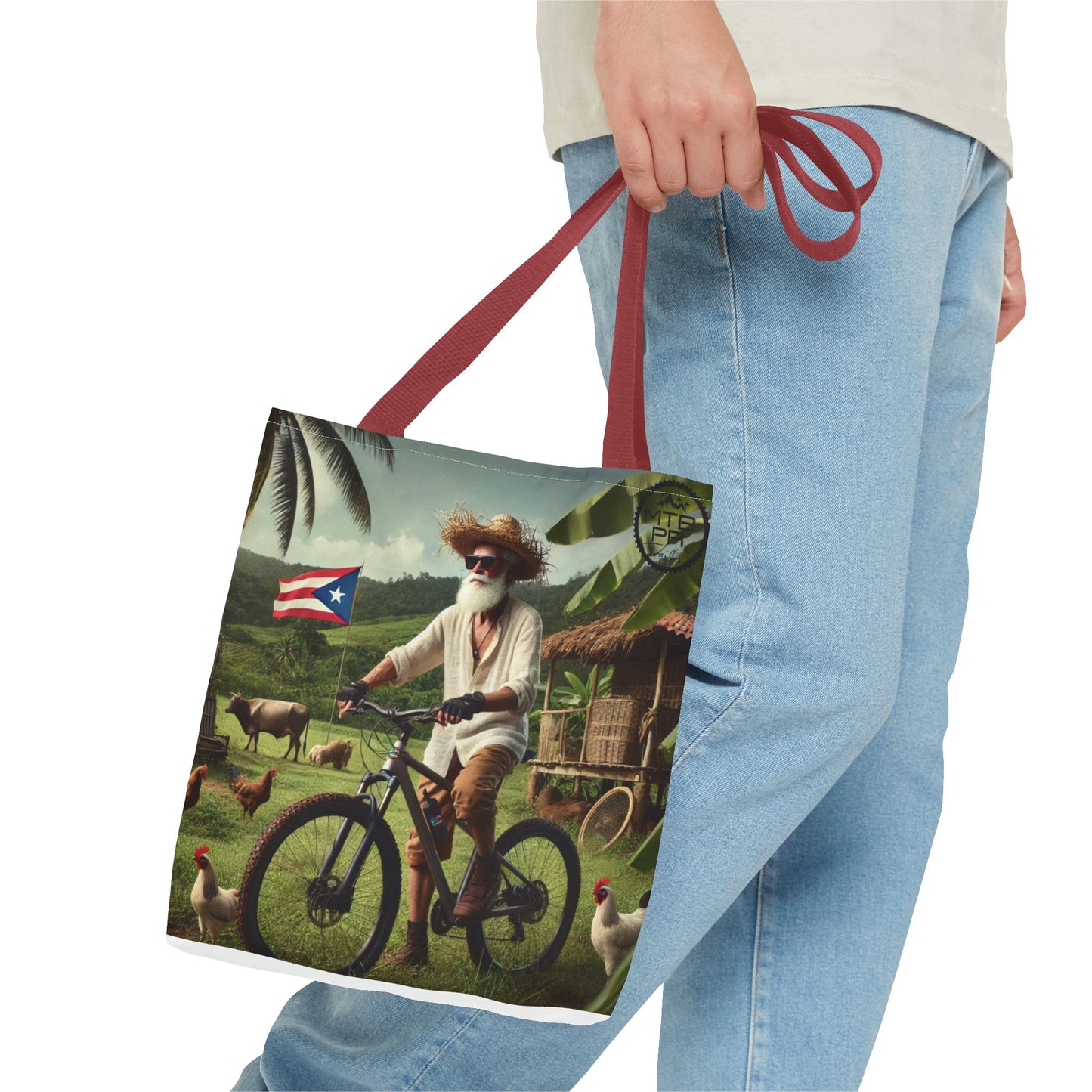 El Jibaro MTB - Logo OG - Tote Bag (AOP)