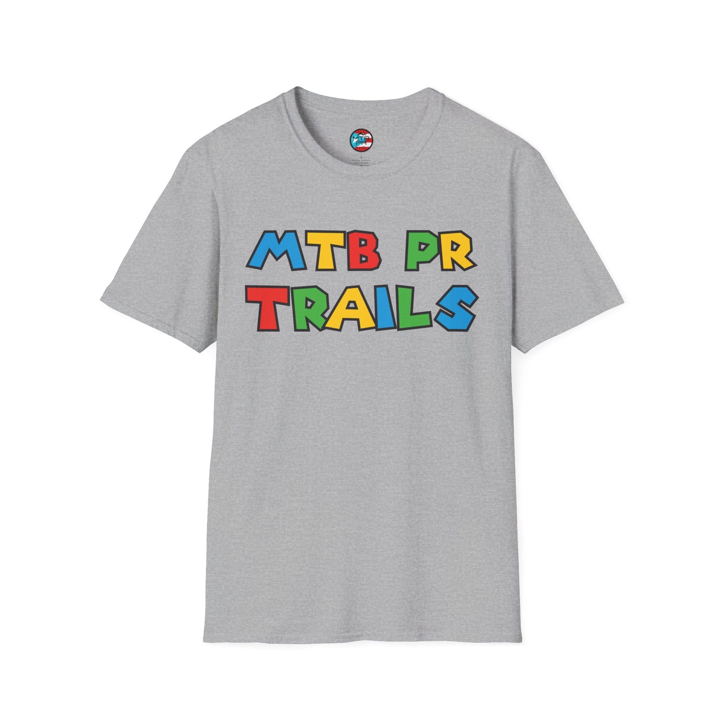 MTB PR TRAILS - LEVEL UP - Unisex Softstyle T-Shirt