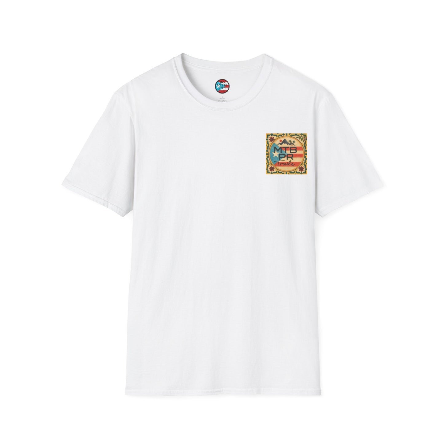 Mientras uno este vivo, uno debe correr MTB lo mas que pueda! - MTB PR Trails - Unisex Softstyle T-Shirt
