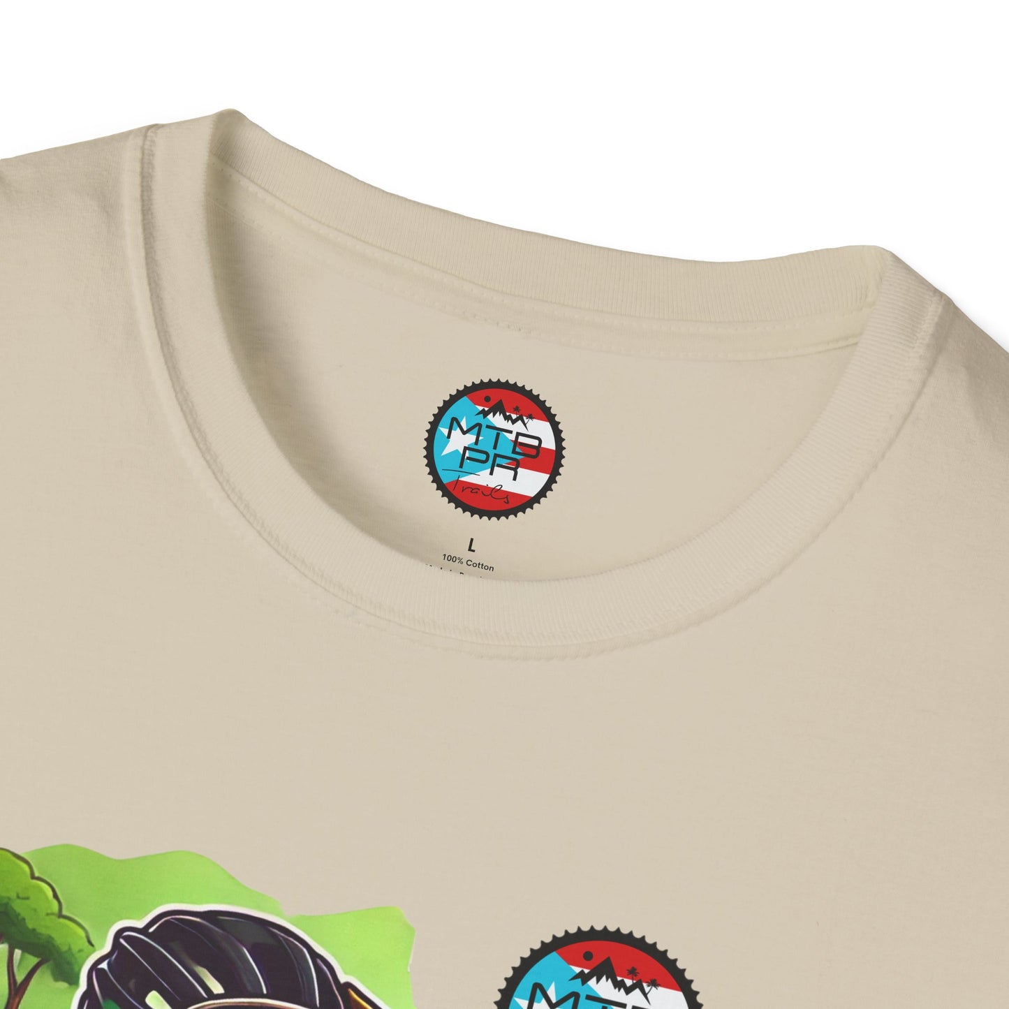 Sapo Concho en MTB - MTB PR Trails - Unisex Softstyle T-Shirt