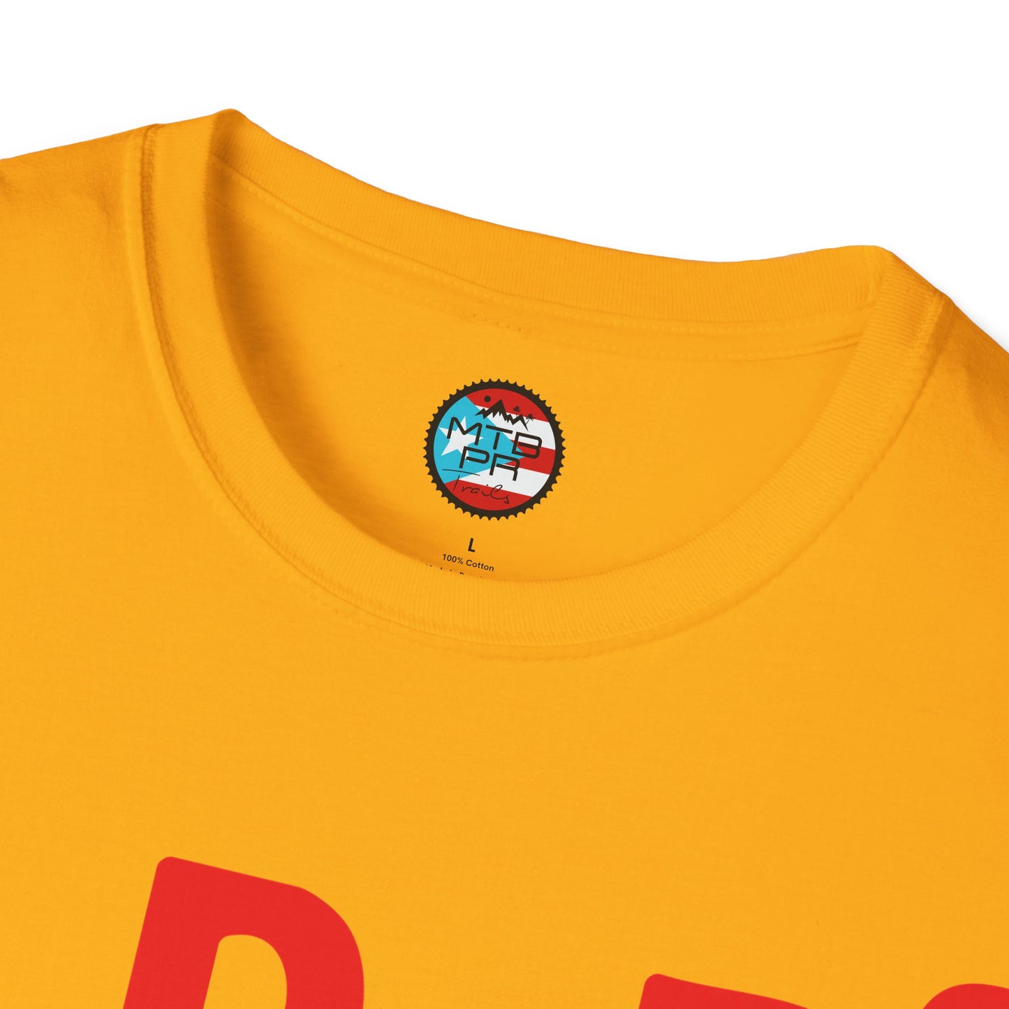DeBI CoRReR MaS BICI - Bandera - MTB PR TRAILS - Unisex Softstyle T-Shirt