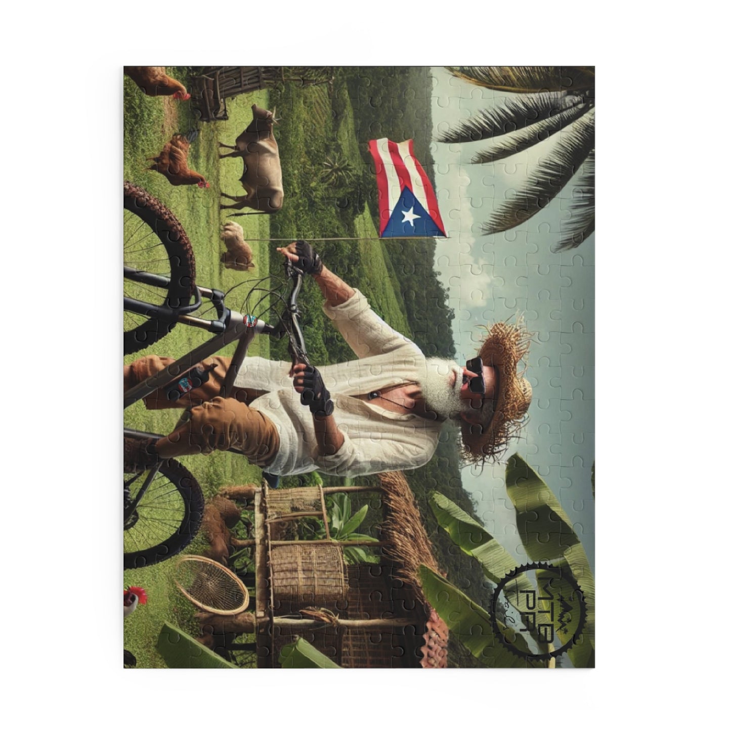 Puzzle (120, 252, 500-Piece) - MTB PR Trails - El Jibaro MTB