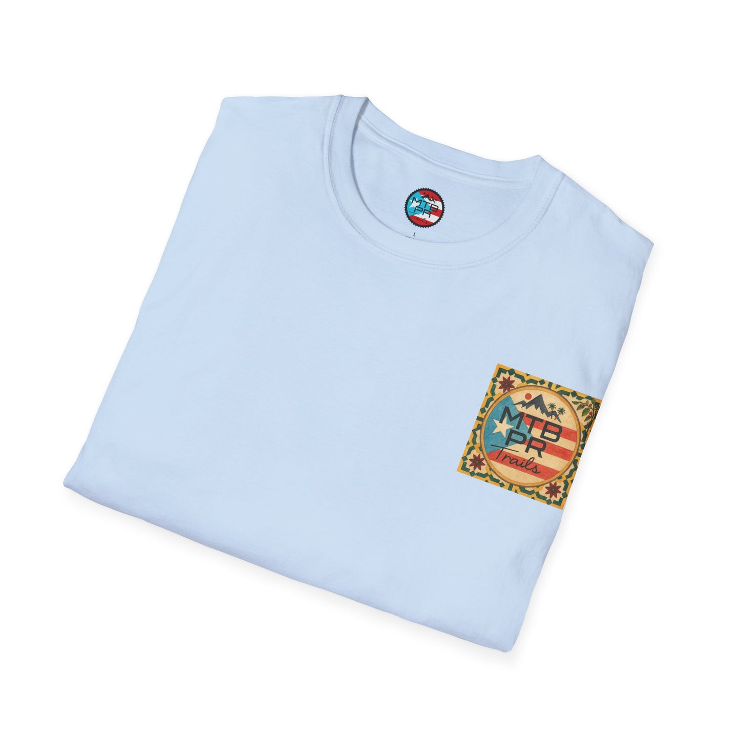 Mientras uno este vivo, uno debe correr MTB lo mas que pueda! - MTB PR Trails - Unisex Softstyle T-Shirt