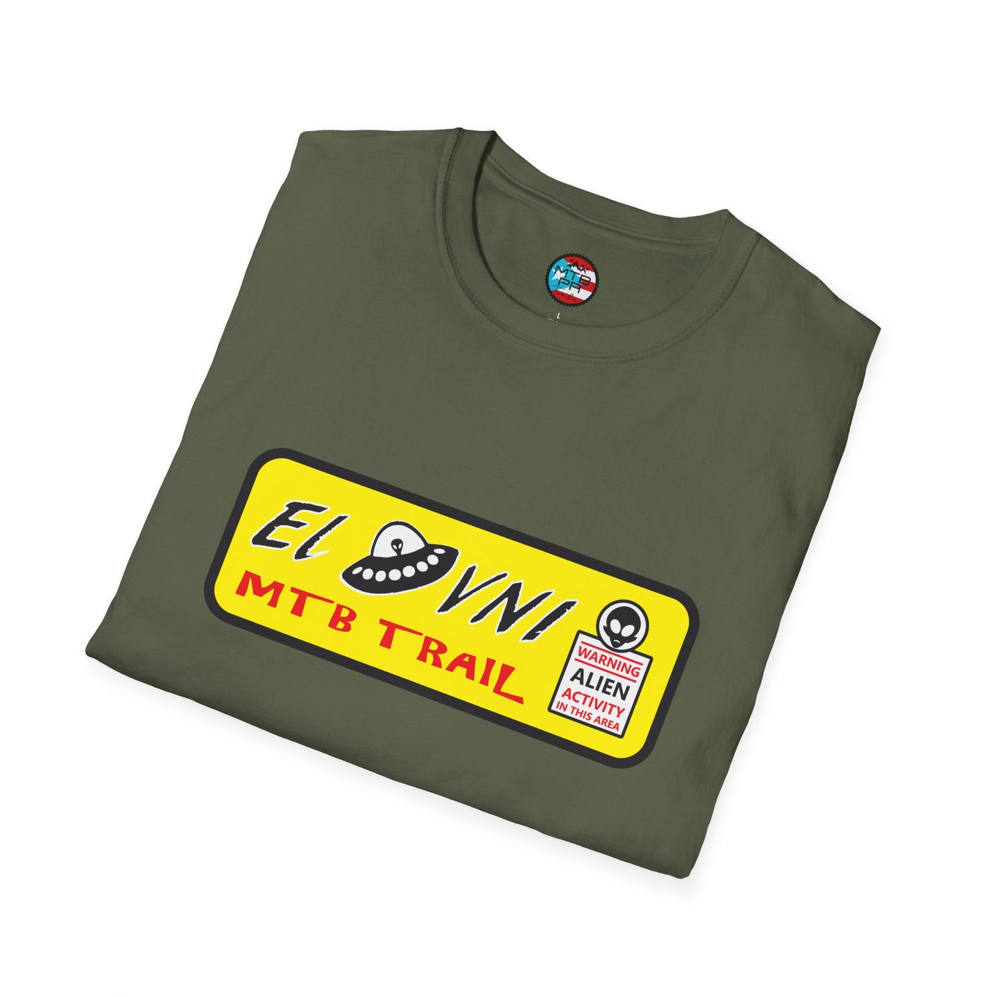 El Ovni MTB OG - MTB PR TRAILS - Unisex Softstyle T-Shirt