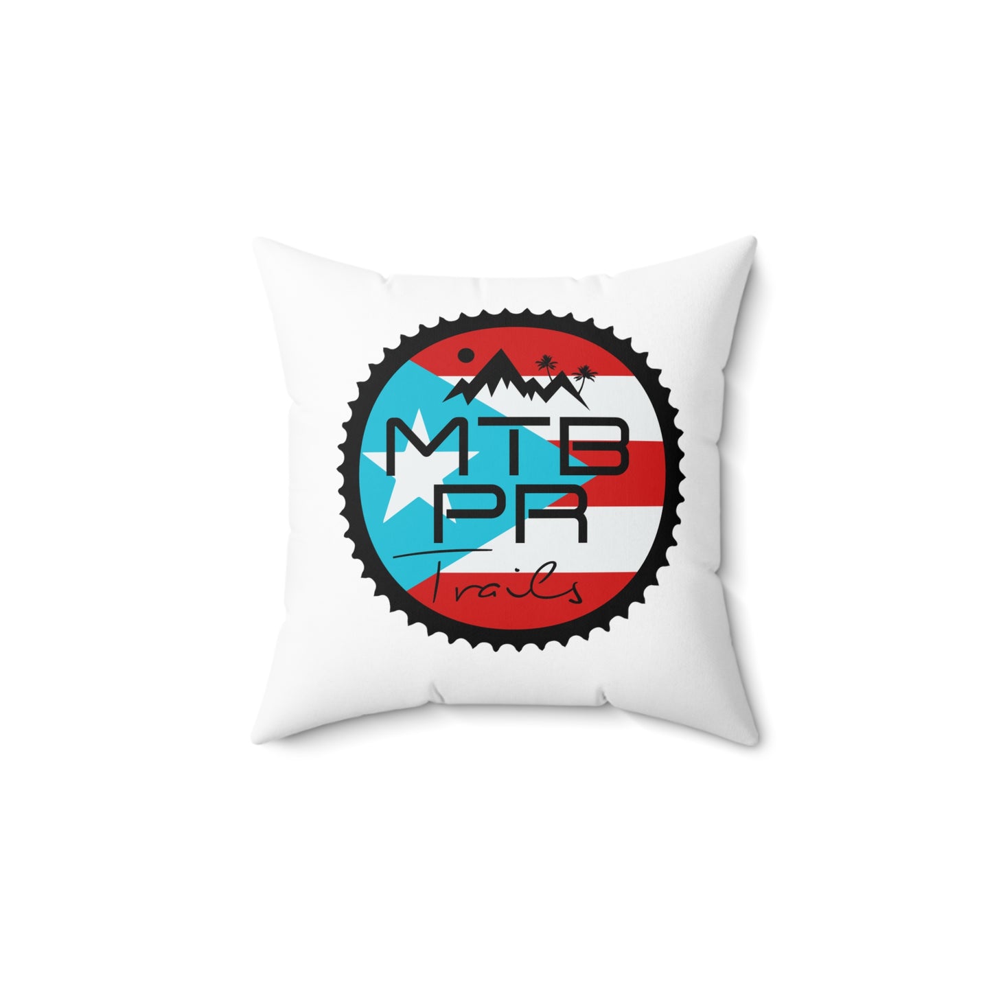 Monte Brujo MTB - LOGO OG - Spun Polyester Square Pillow