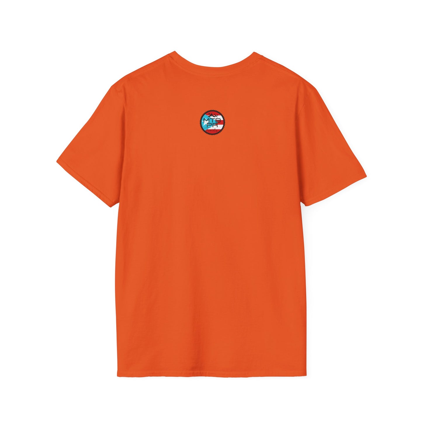 DeBI CoRReR MaS BICI - White - MTB PR TRAILS - Unisex Softstyle T-Shirt