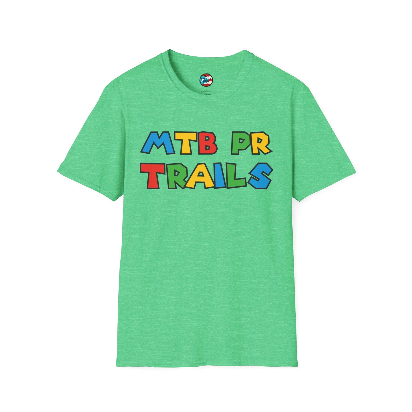MTB PR TRAILS - LEVEL UP - Unisex Softstyle T-Shirt