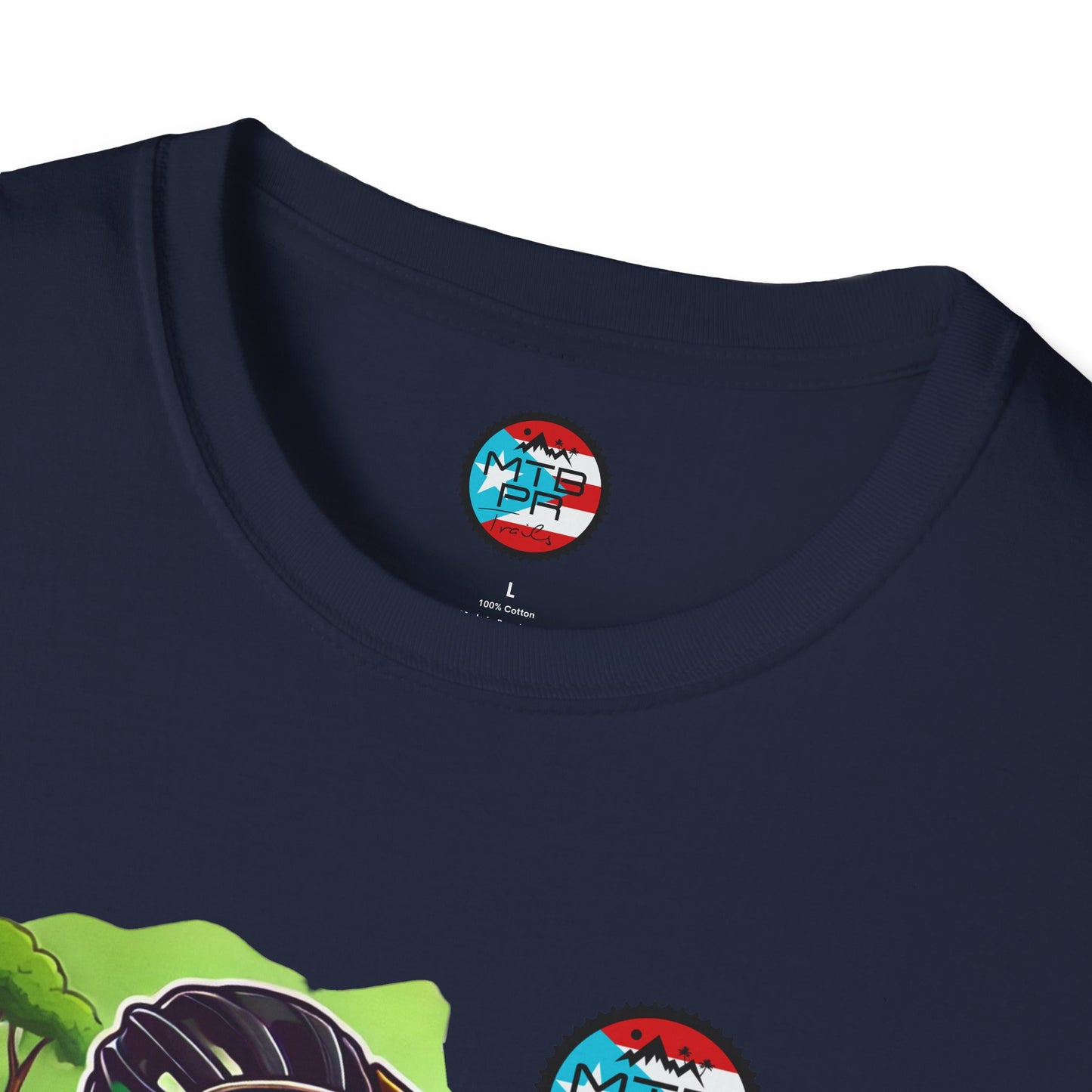 Sapo Concho en MTB - MTB PR Trails - Unisex Softstyle T-Shirt