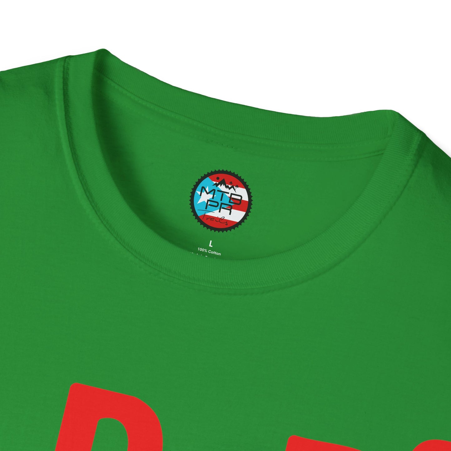 DeBI CoRReR MaS BICI - Bandera - MTB PR TRAILS - Unisex Softstyle T-Shirt