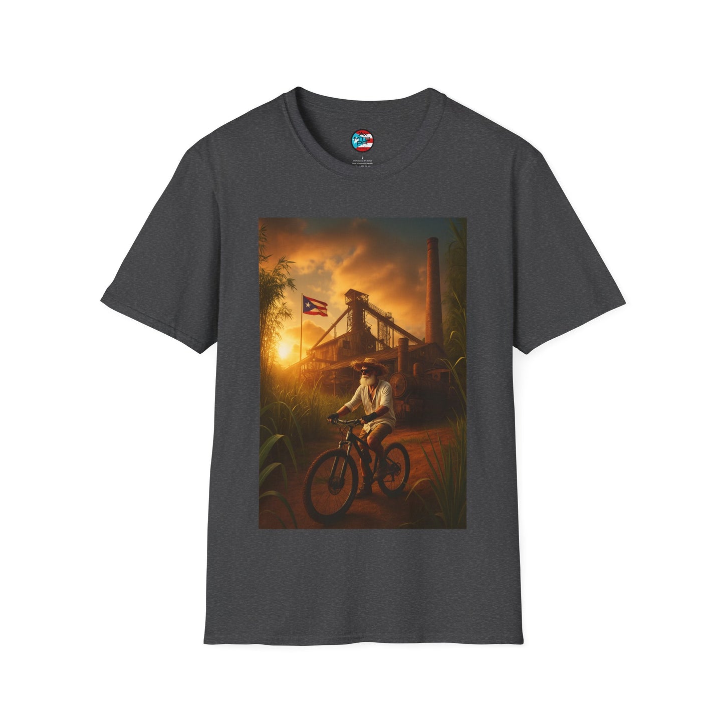 La Central en MTB - MTB PR Trails - Unisex Softstyle T-Shirt