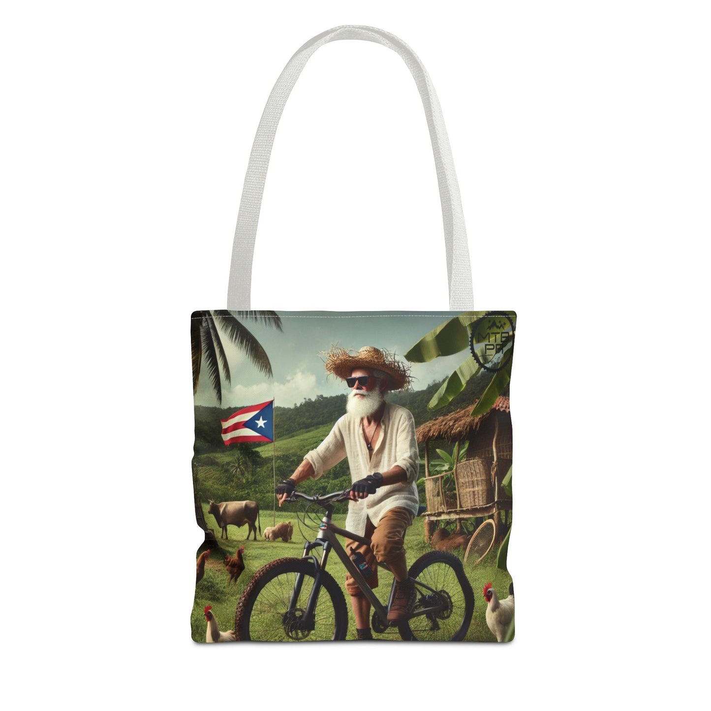 El Jibaro MTB - Logo OG - Tote Bag (AOP)